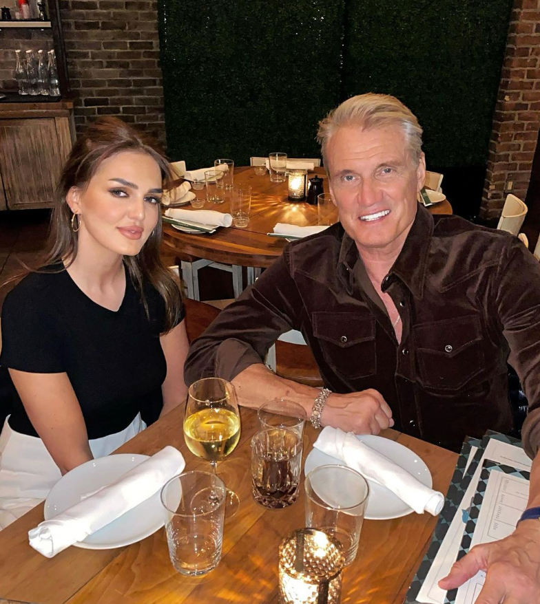 Dolph Lundgren and Emma Krokdal got engaged in 2020