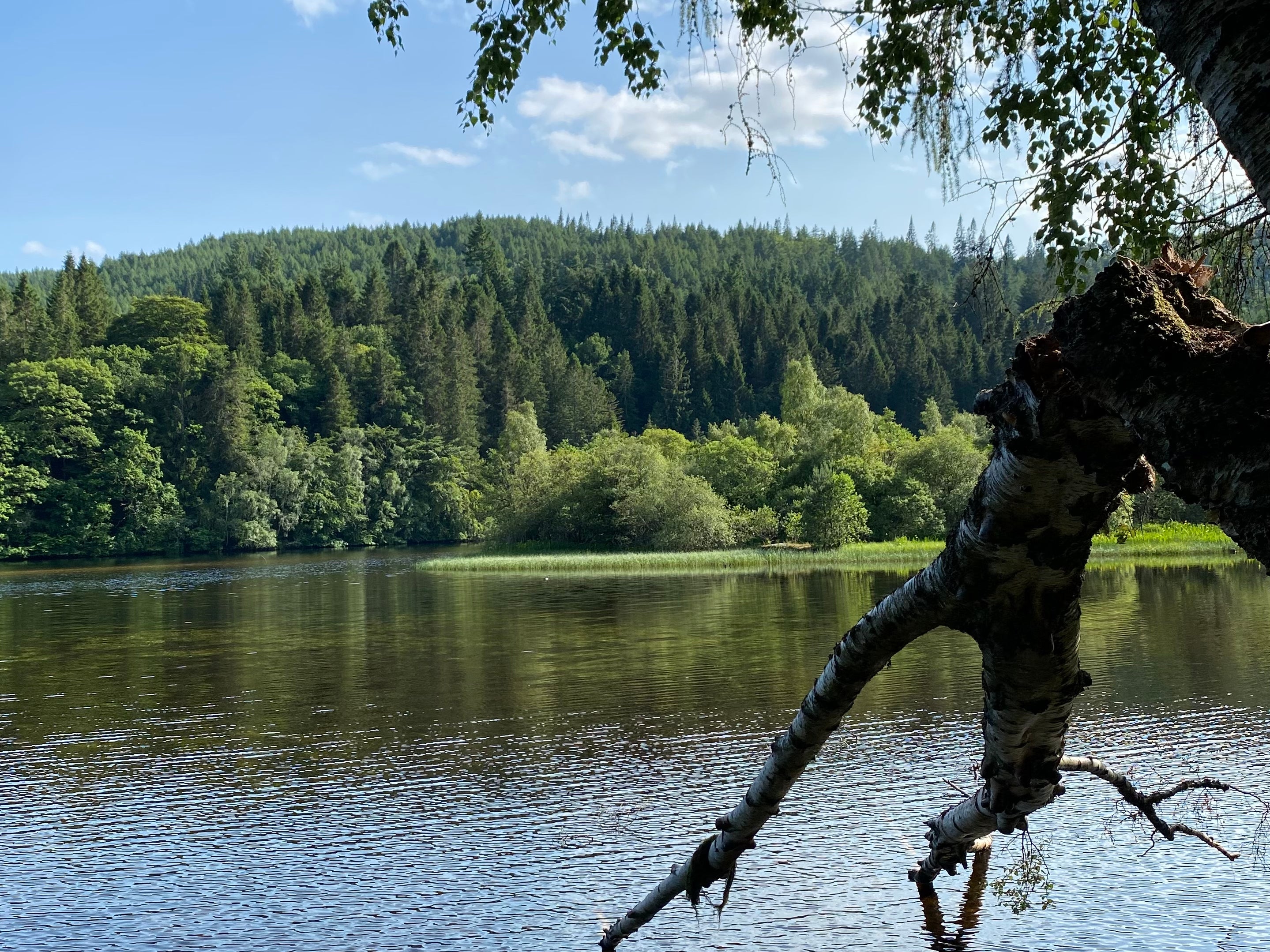 Tomasz was keen to explore Pitlochry in the Scottish Highlands on the cheap