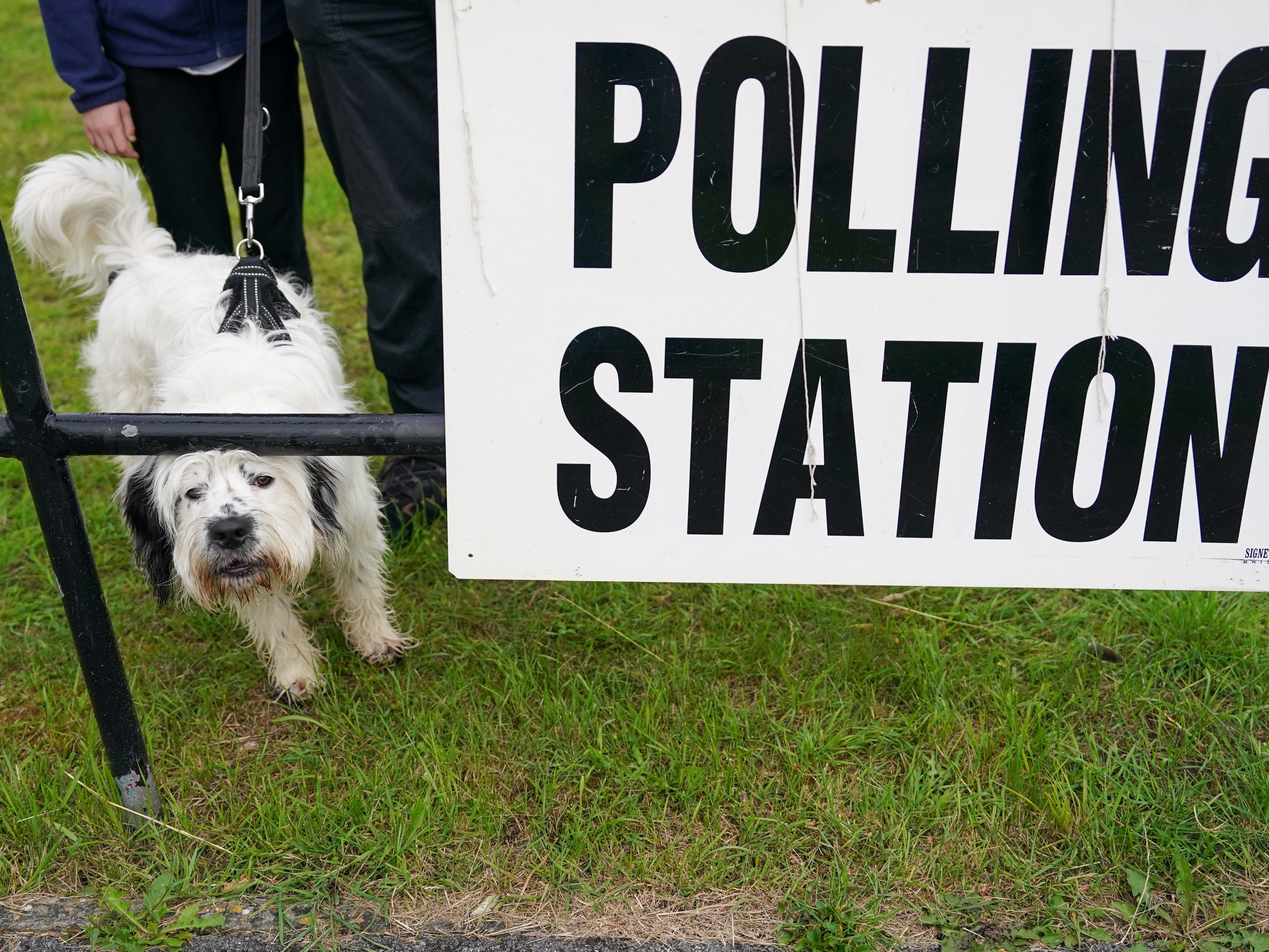 A polling station in Selby And Ainsty