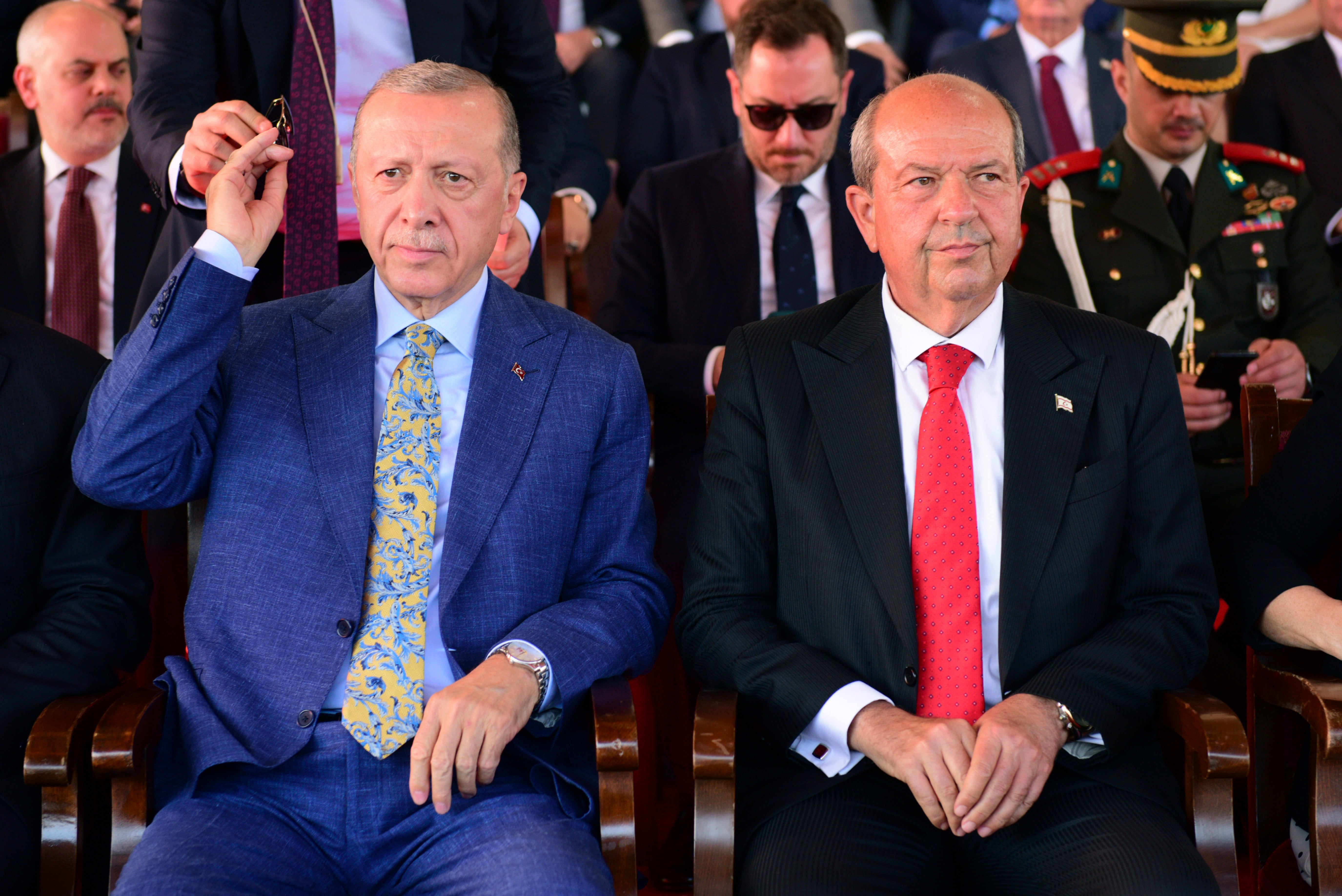 Cyprus crisis anniversary with Erdogan and Tatar