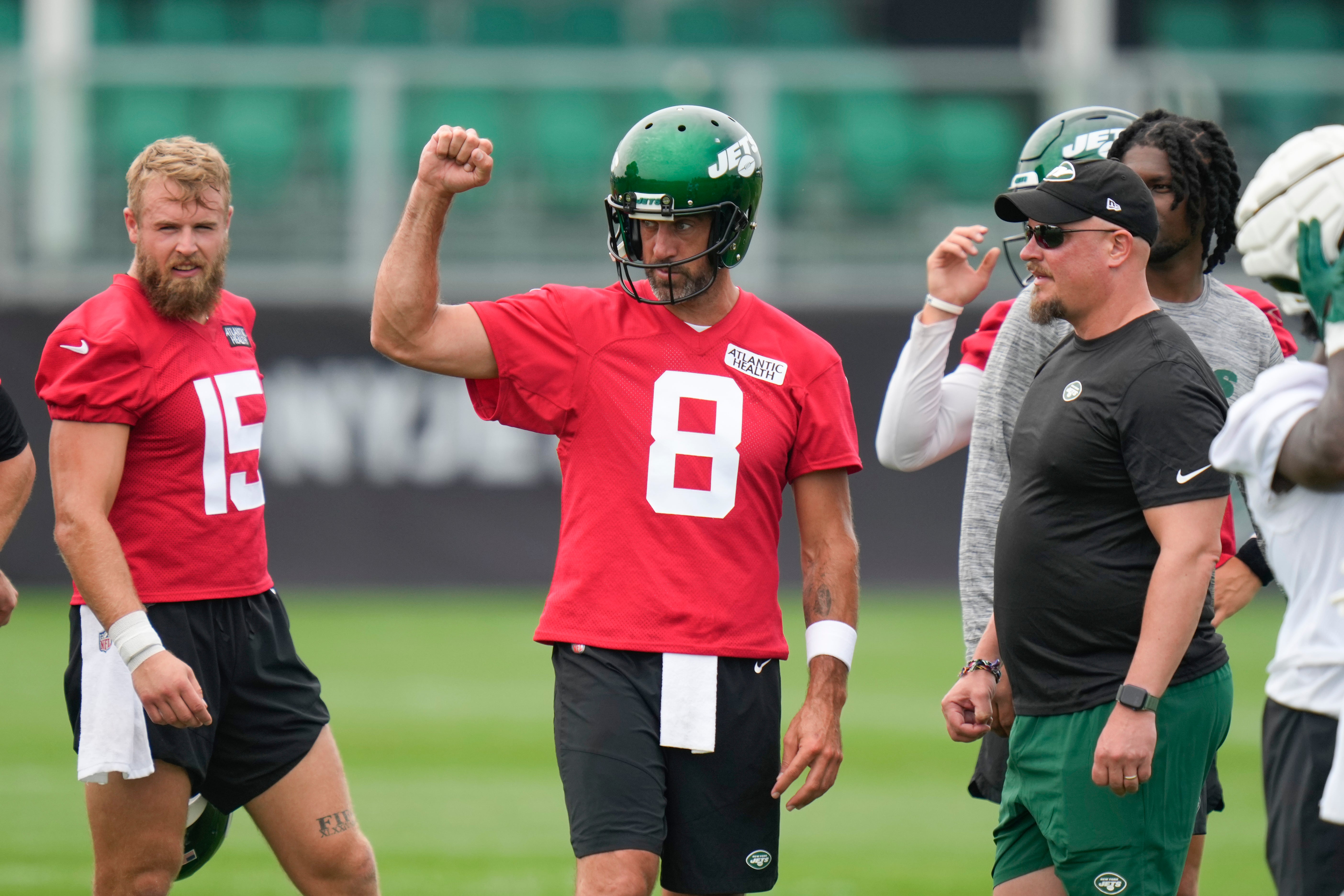 Jets Rodgers Ready Football