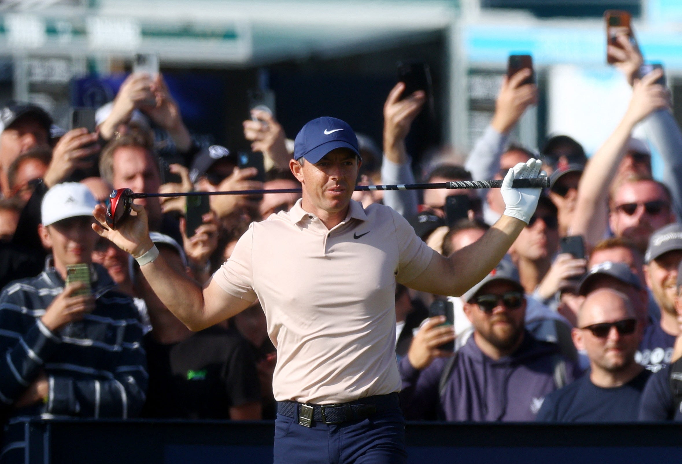 The McIlroy rollercoaster was at full speed on Thursday