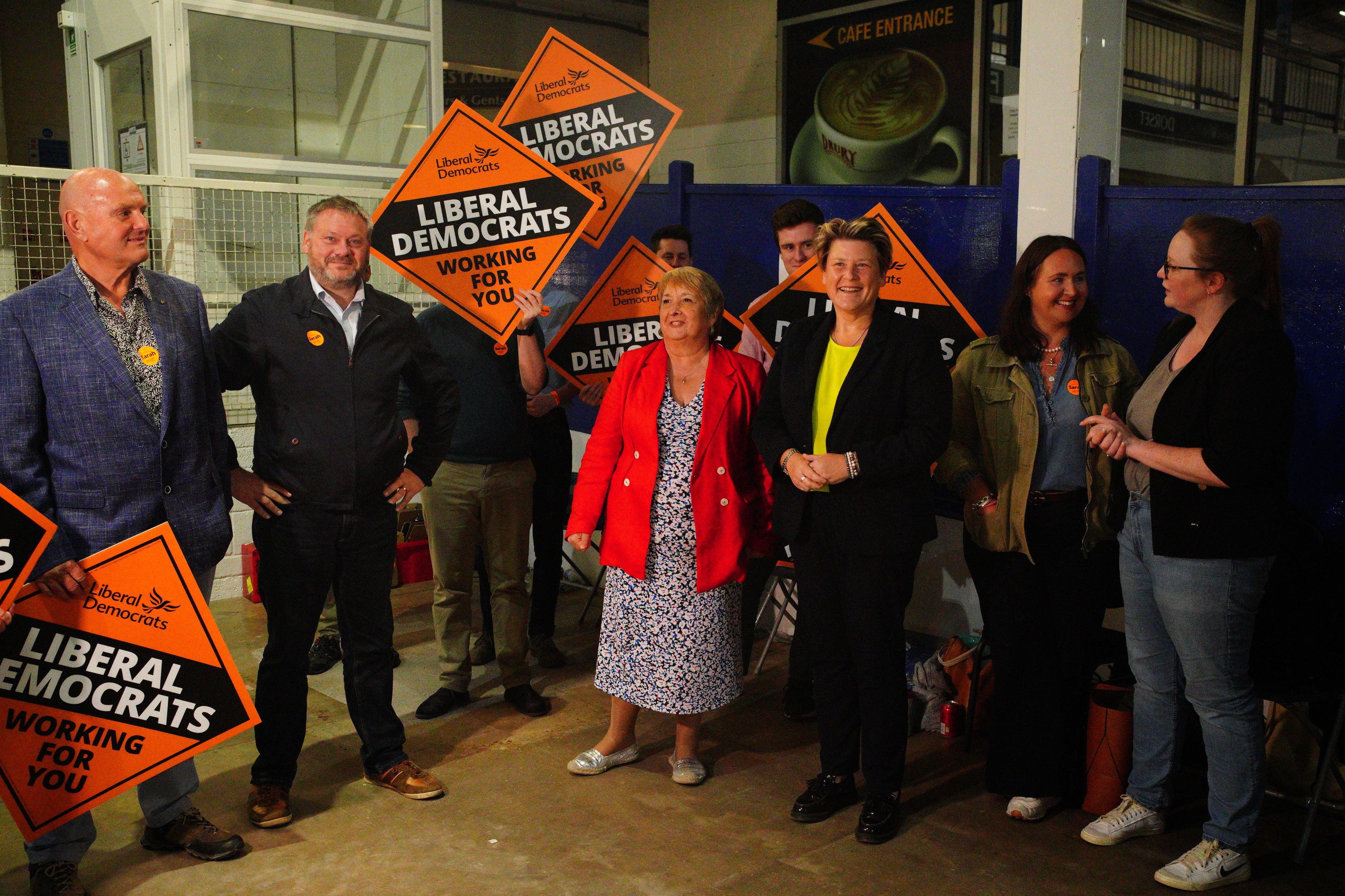 The Liberal Democrats are celebrating a huge win in Somerset, toppling the Tory safe seat of Somerton and Frome