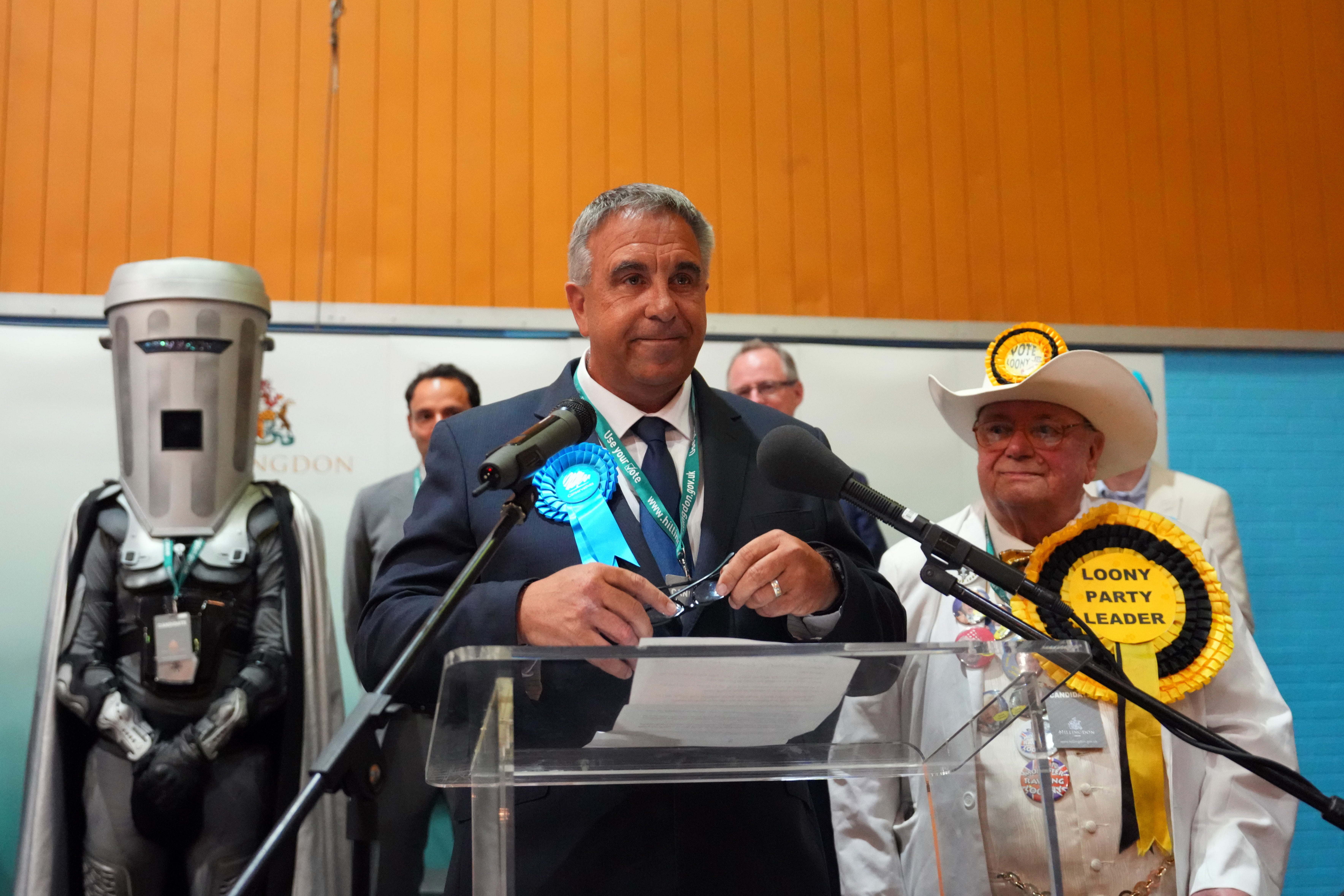 Tory MP Steve Tuckwell said Sadiq Khan helped him win in Uxbridge