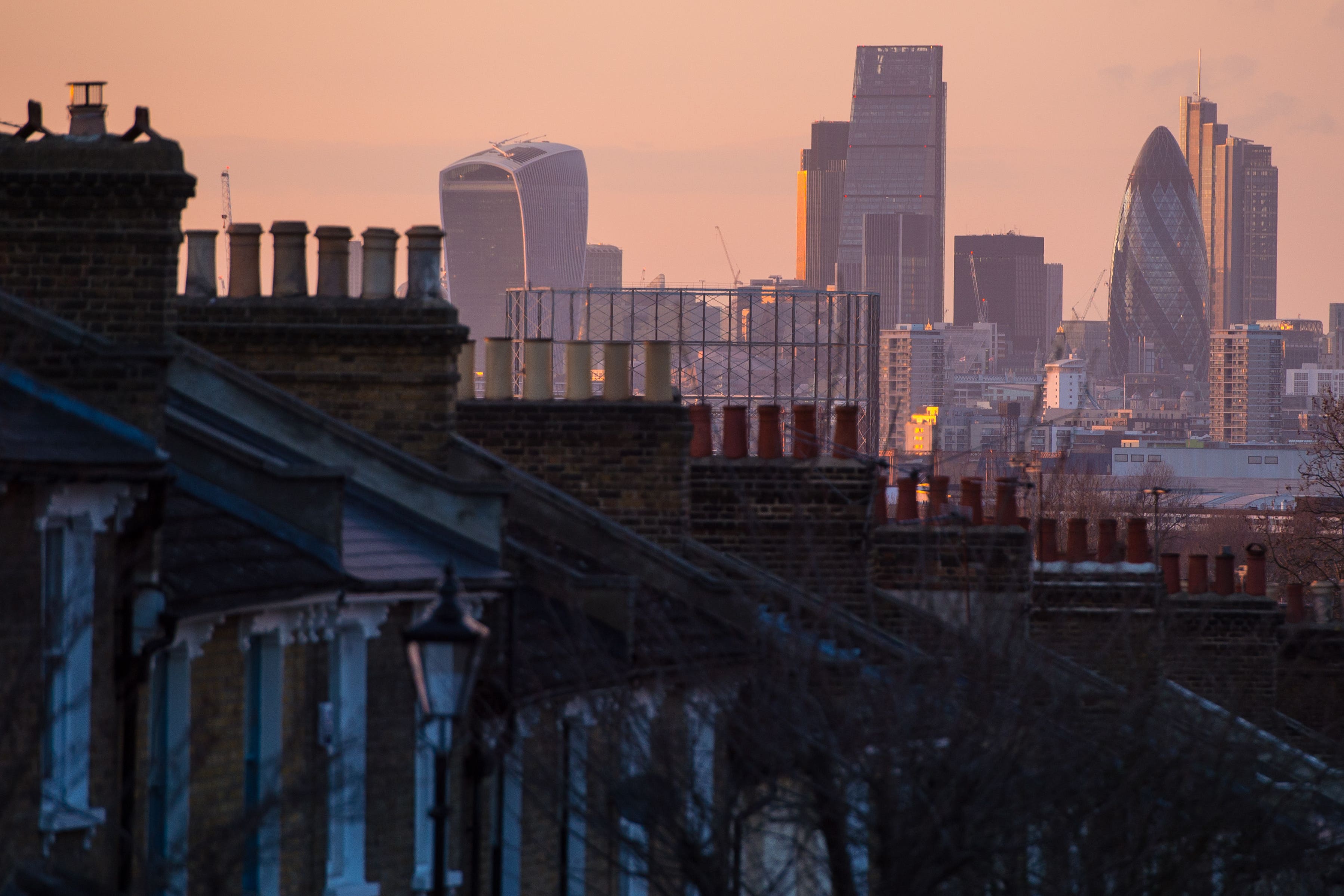 Experts said UK buildings do not traditionally include features like external blinds or shutters (Dominic Lipinski/PA)