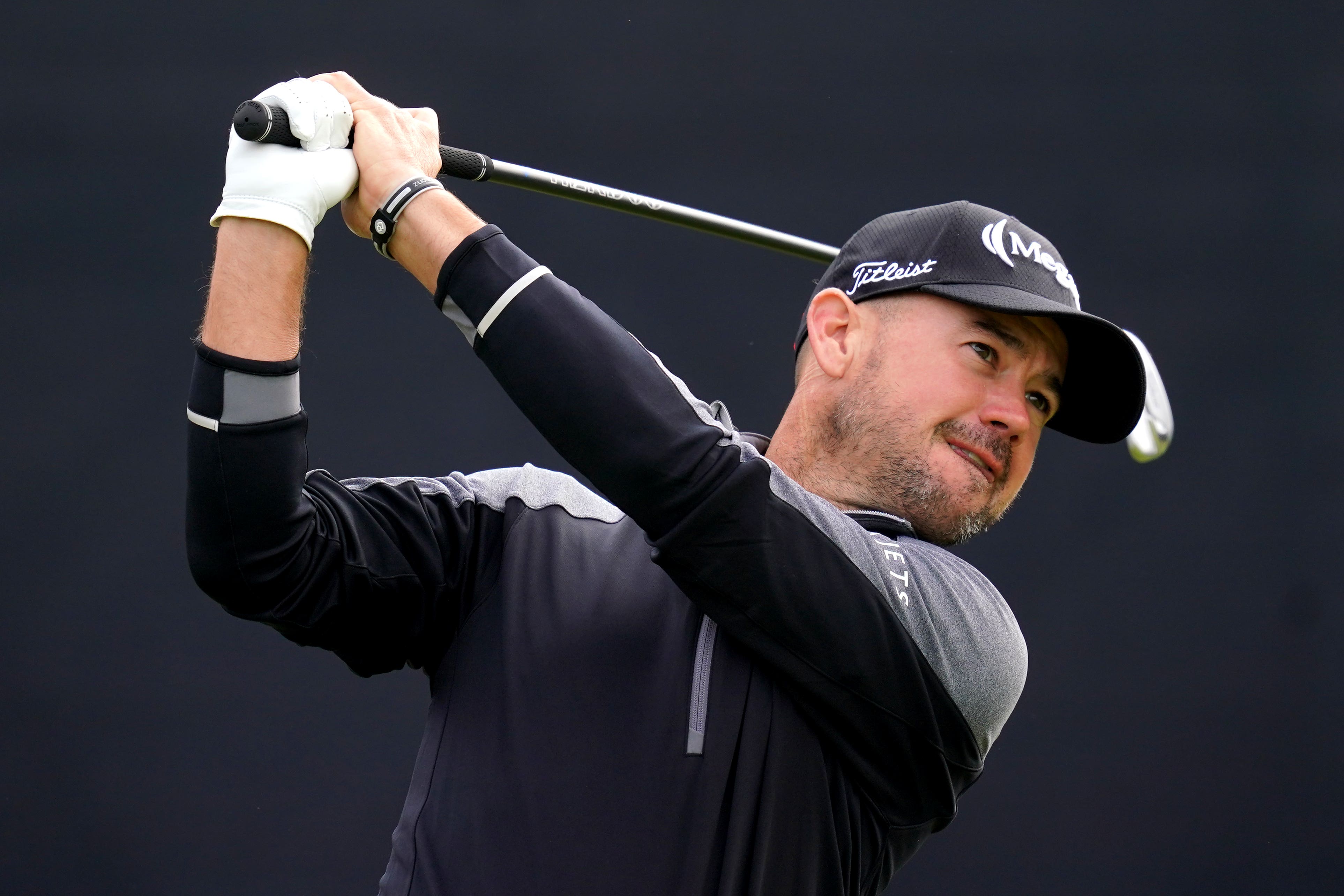 American Brian Harman surged into the lead on day two of The Open at Royal Liverpool (David Davies/PA)