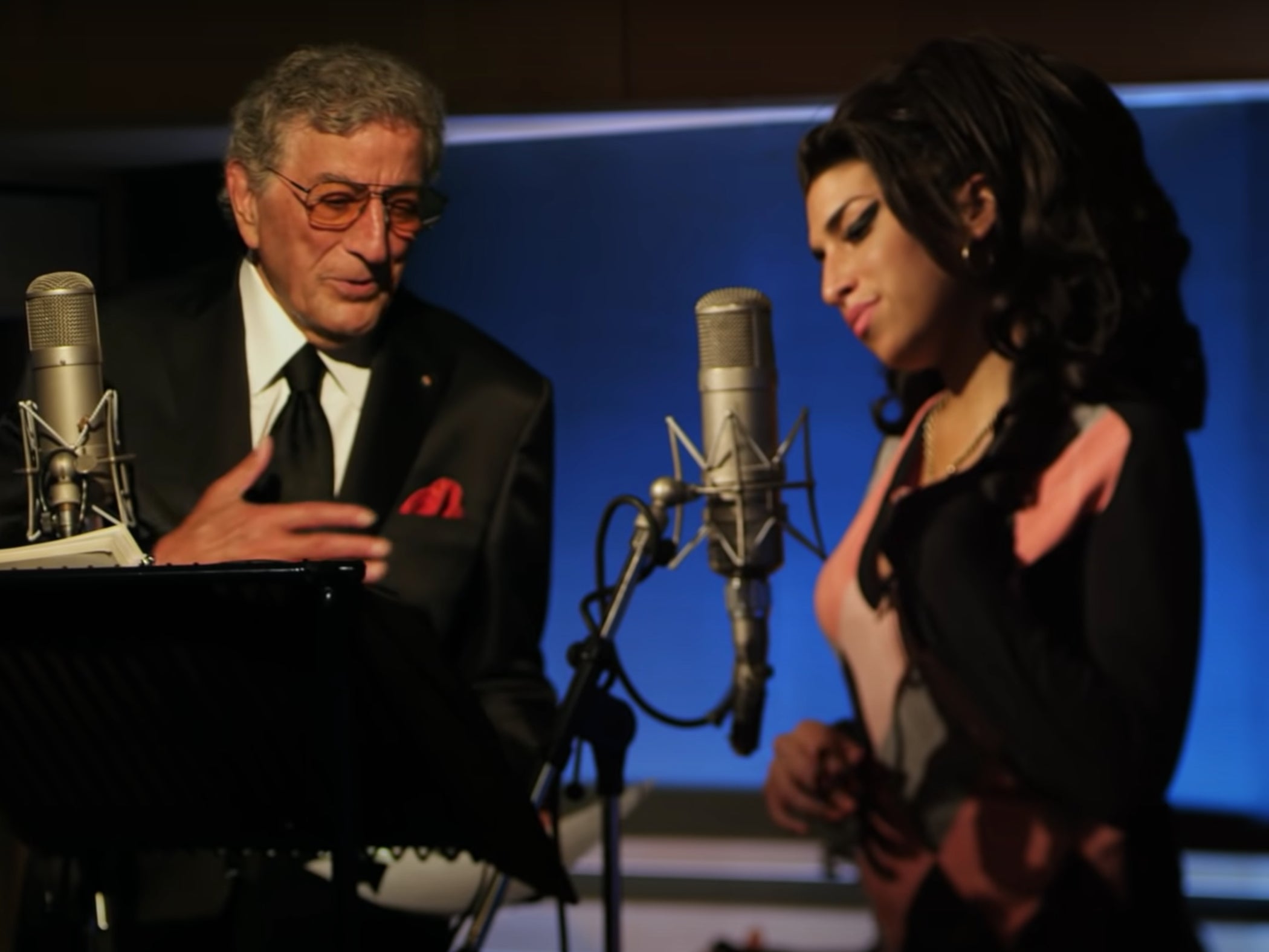 Tony Bennett and Amy Winehouse