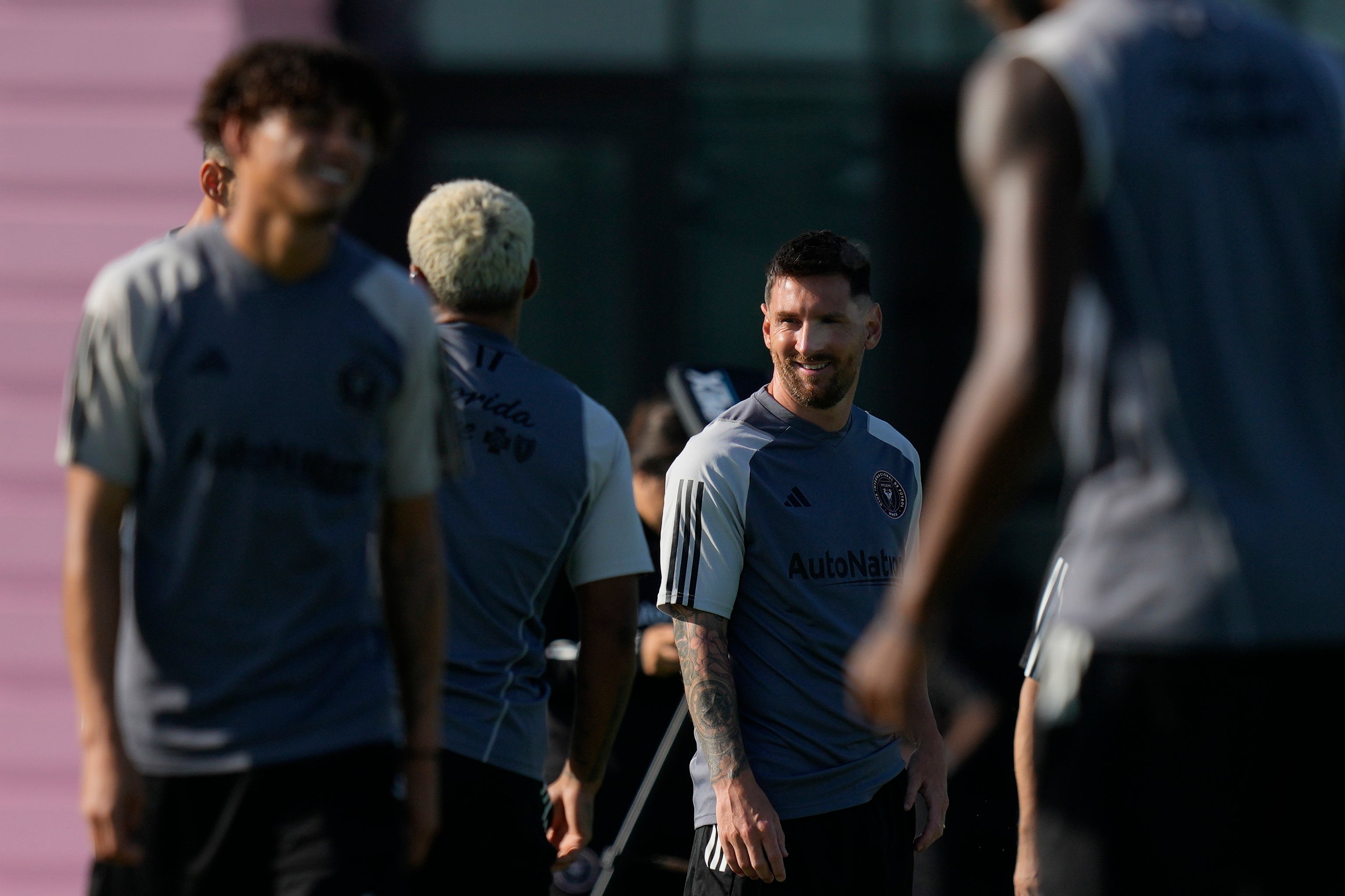 MLS Miami Messi Training Soccer