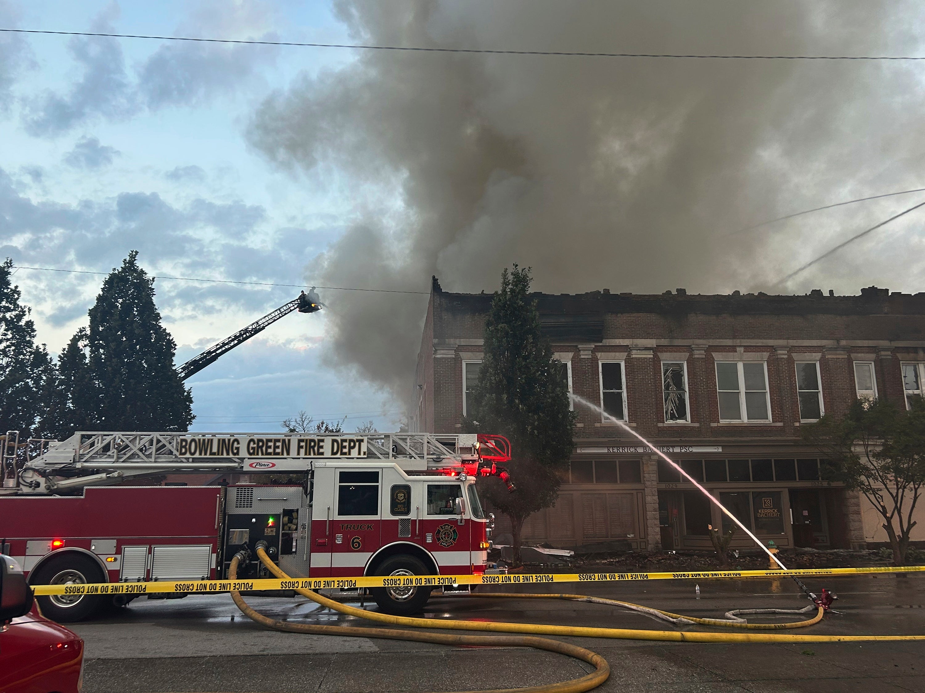 Senators Office Fire