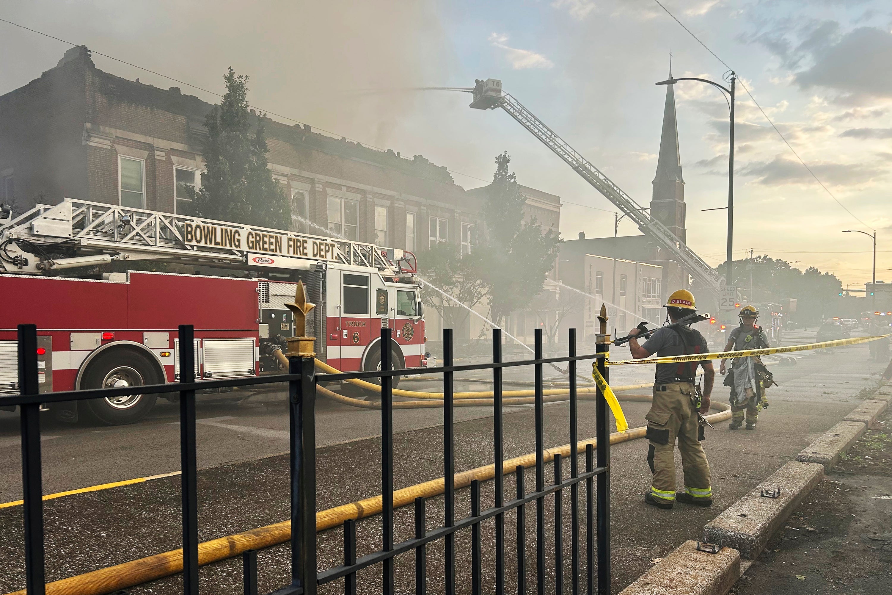 Senators Office Fire