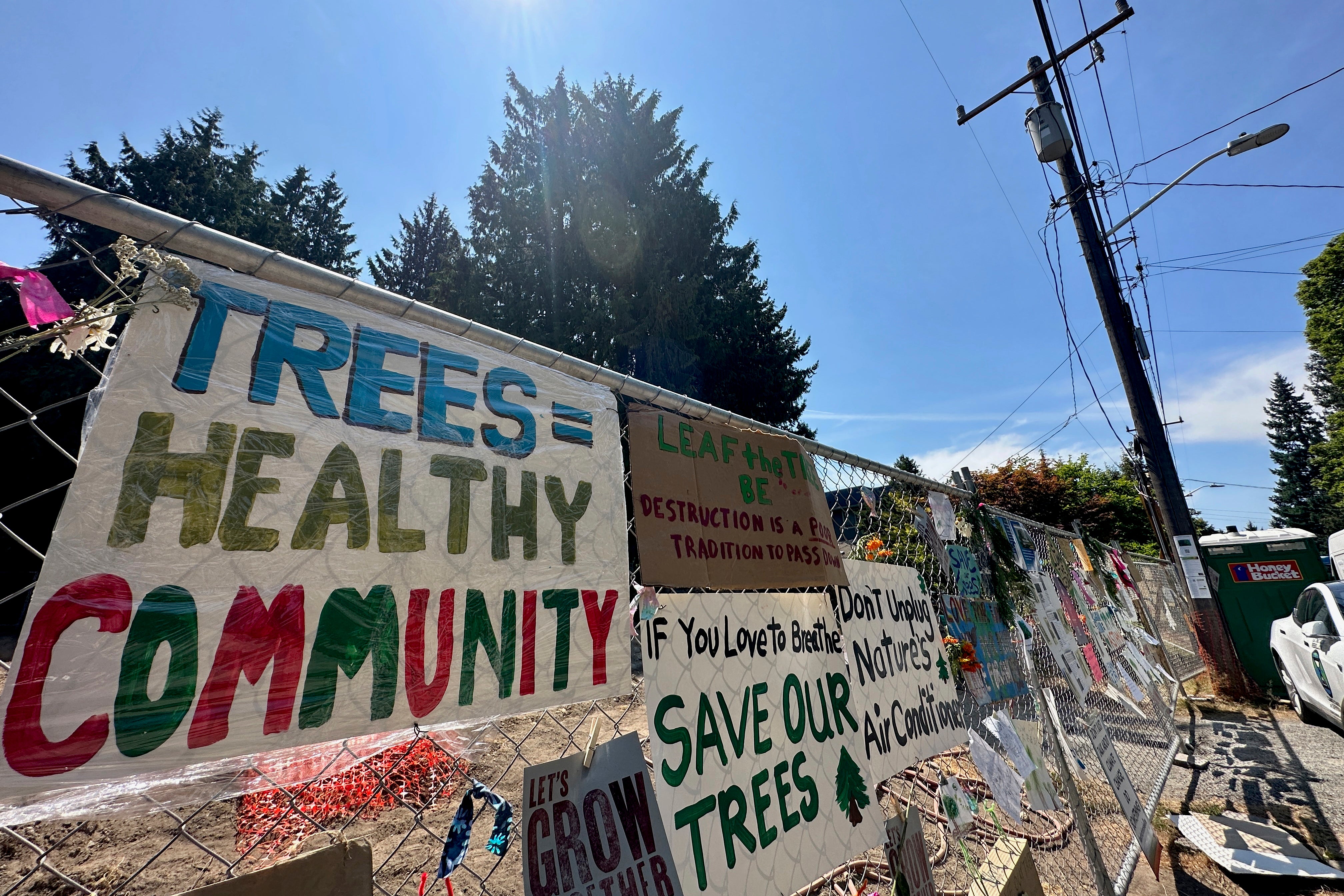 Seattle Tree Protest