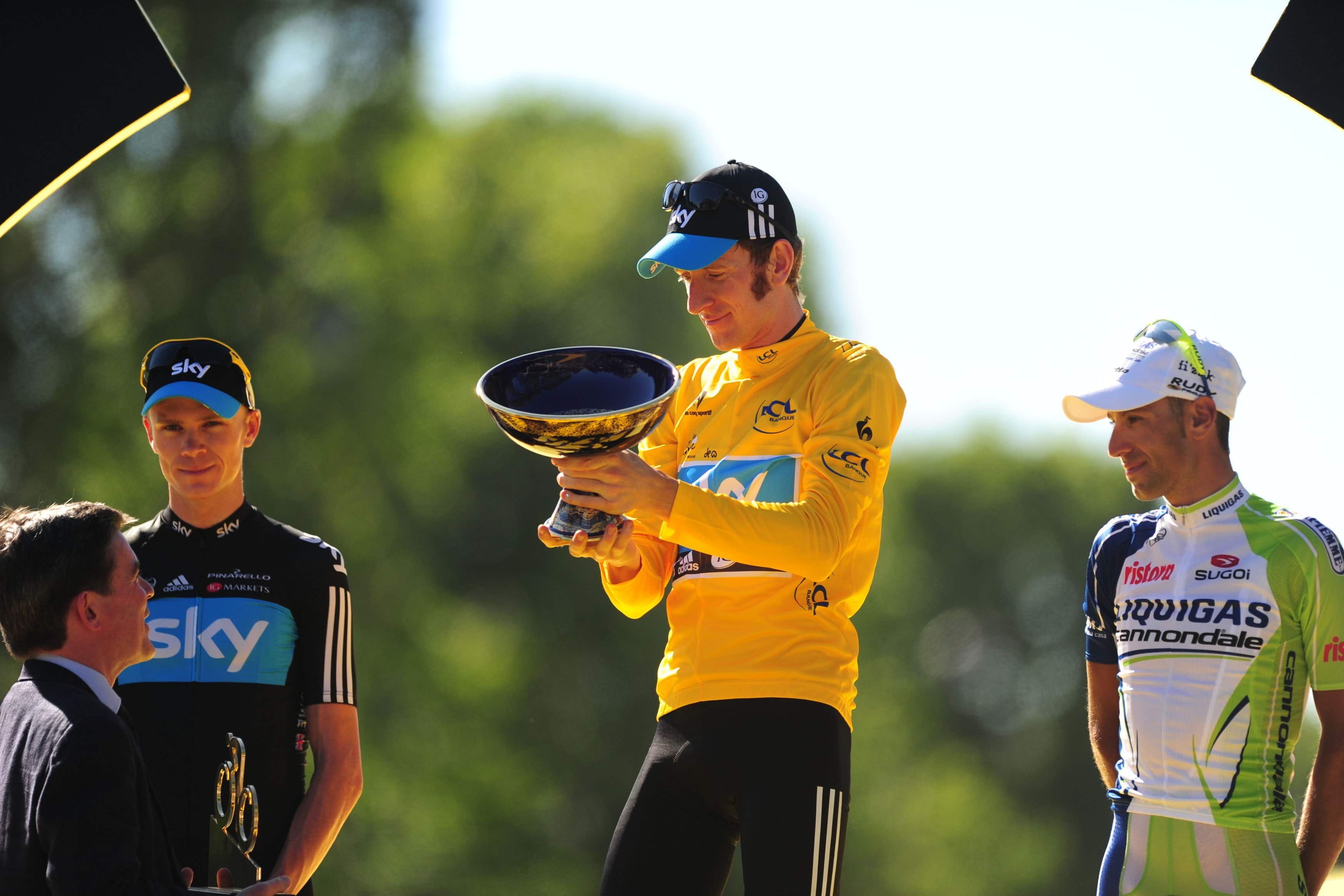 Bradley Wiggins made history in 2012 (PA)