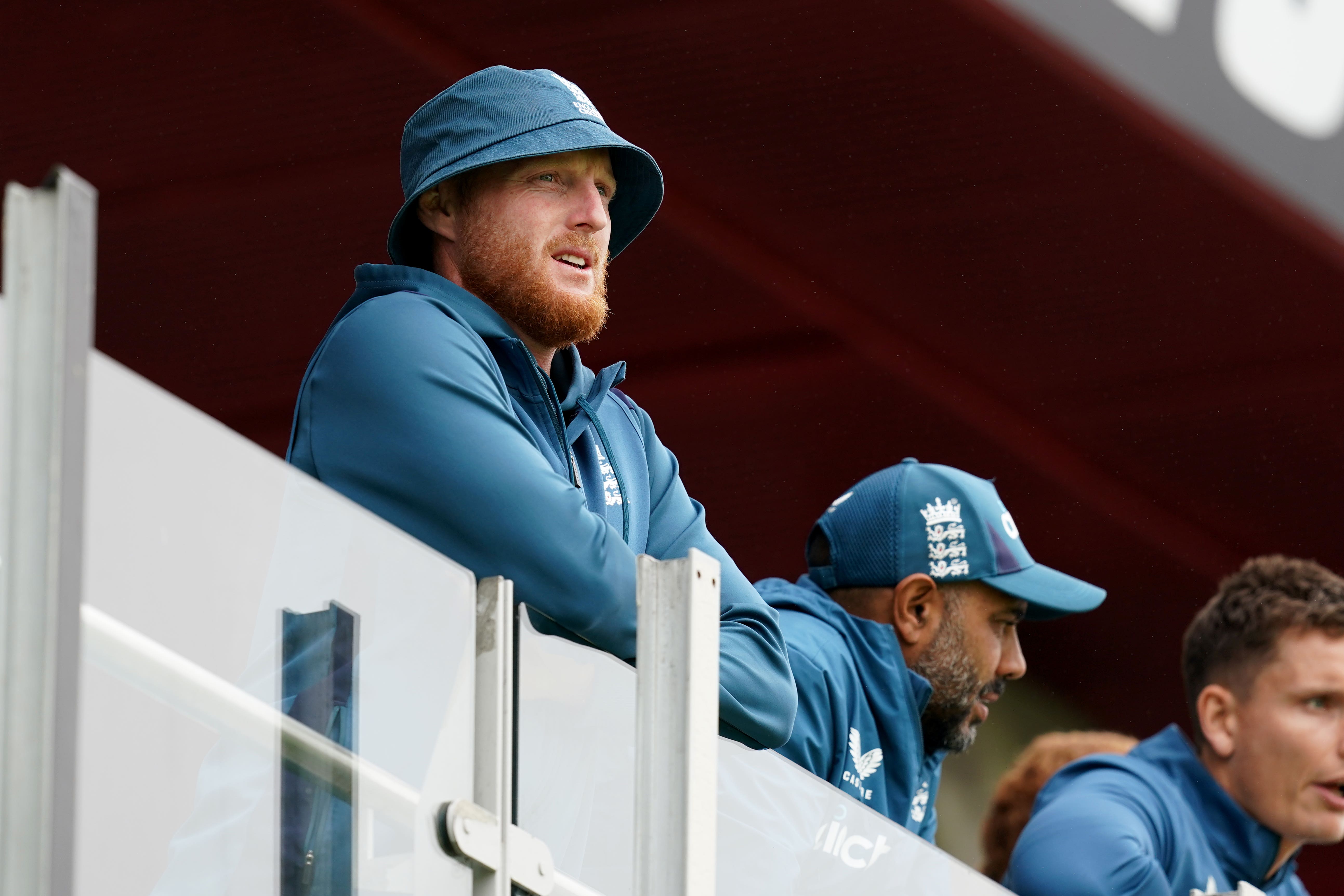 England’s hopes of pushing for a win were hit by rain on Saturday (Martin Rickett/PA)