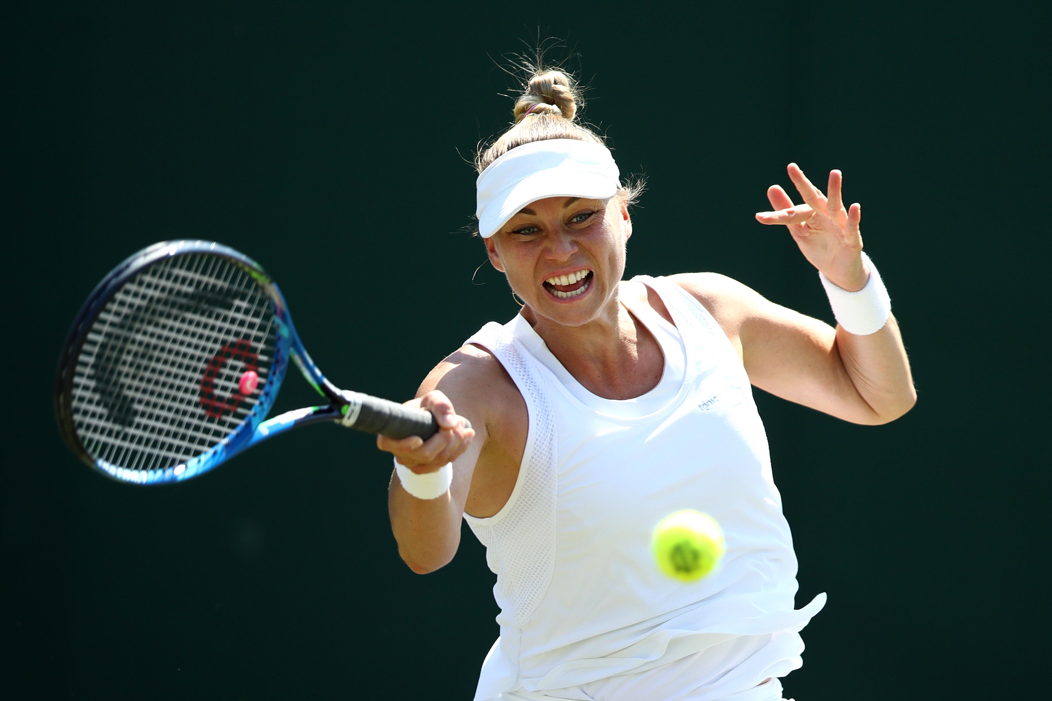 Vera Zvonareva has not been allowed to enter Poland (John Walton/PA)