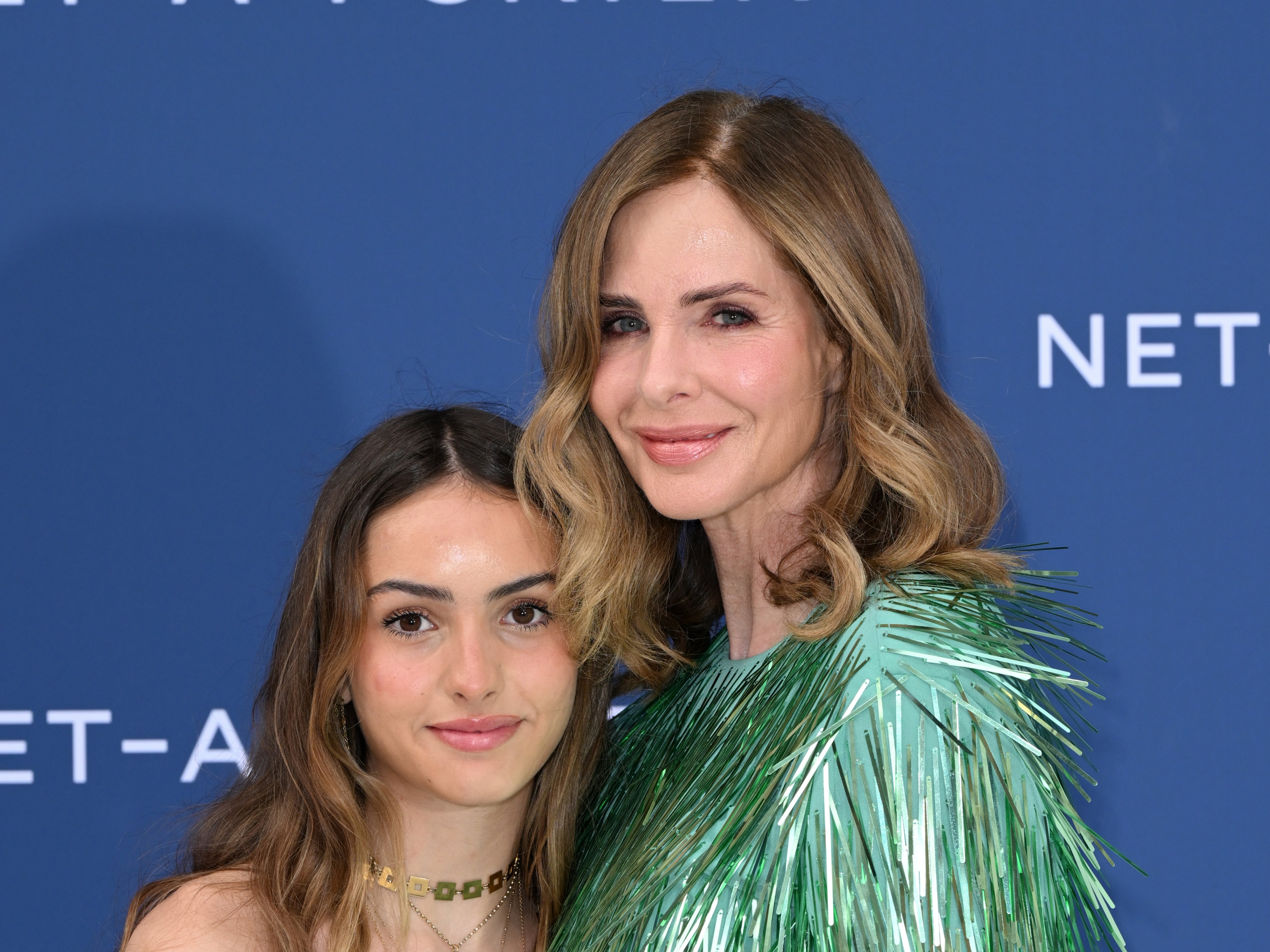 Trinny Woodall and her daughter Lyla Elichaoff