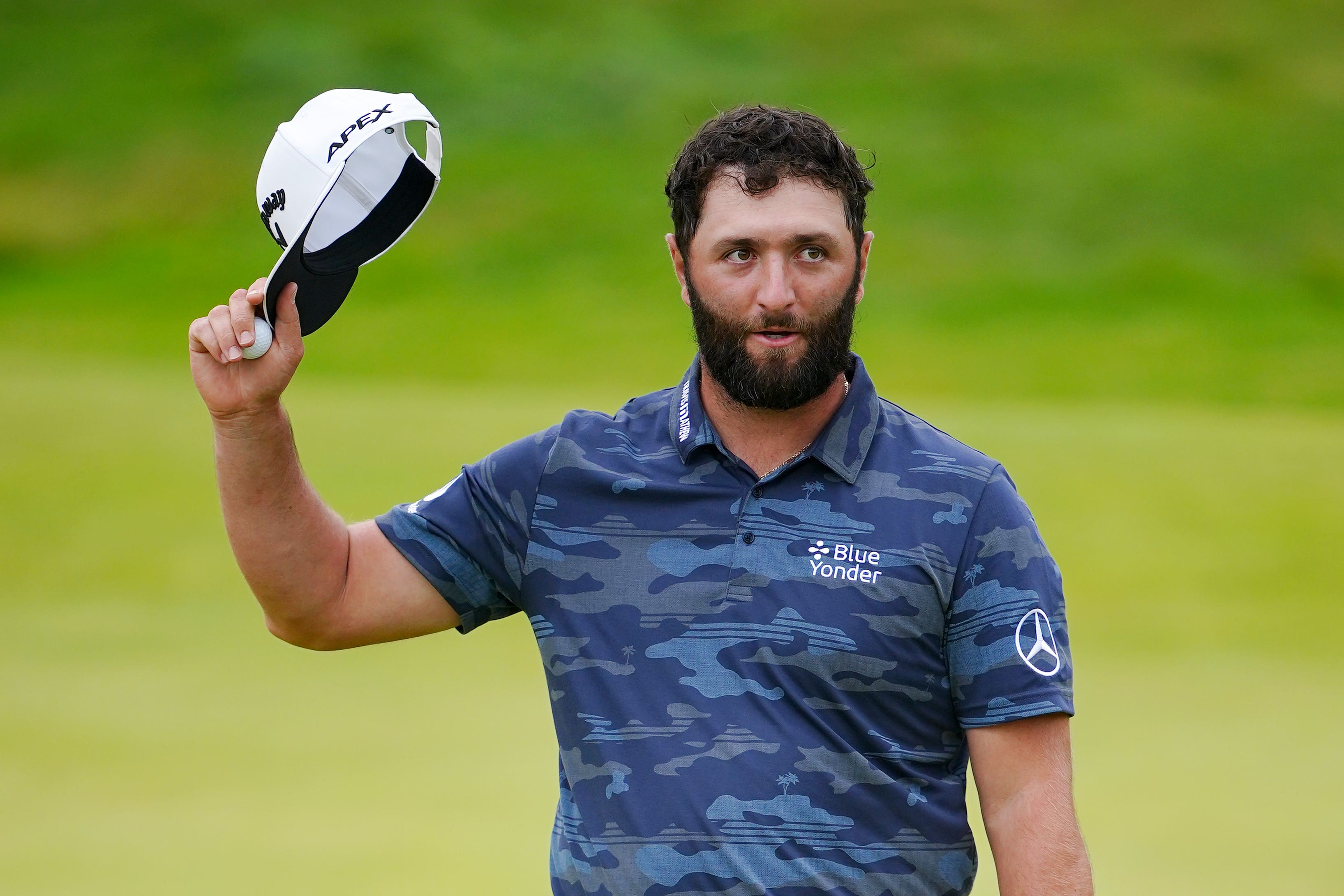 Rahm shot a superb 63 on day three at the Open (Peter Byrne/PA)