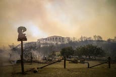 British tourists describe fleeing for their lives from Rhodes wildfire: ‘It was hell on earth’