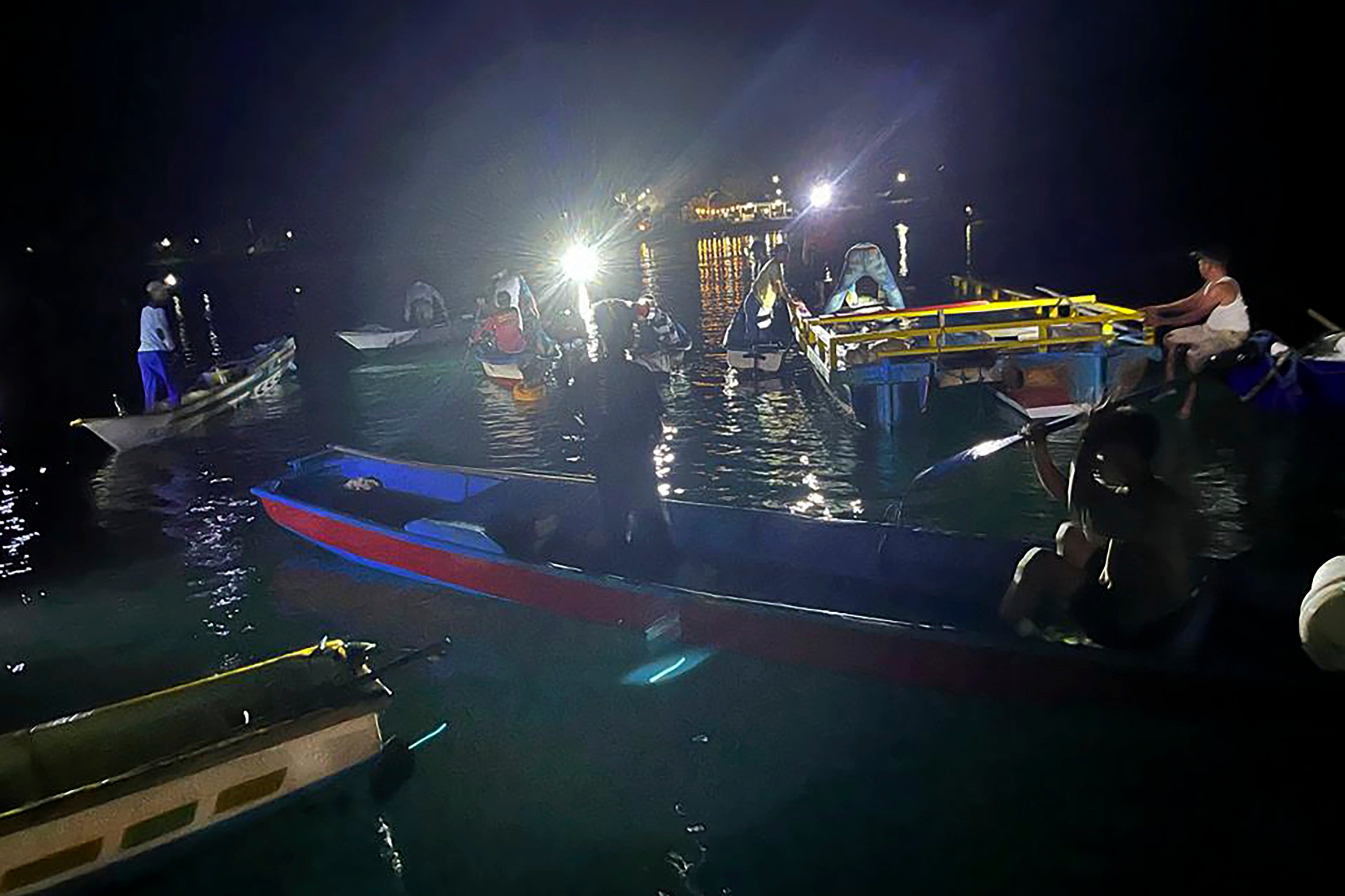 Indonesia Boat Sinks