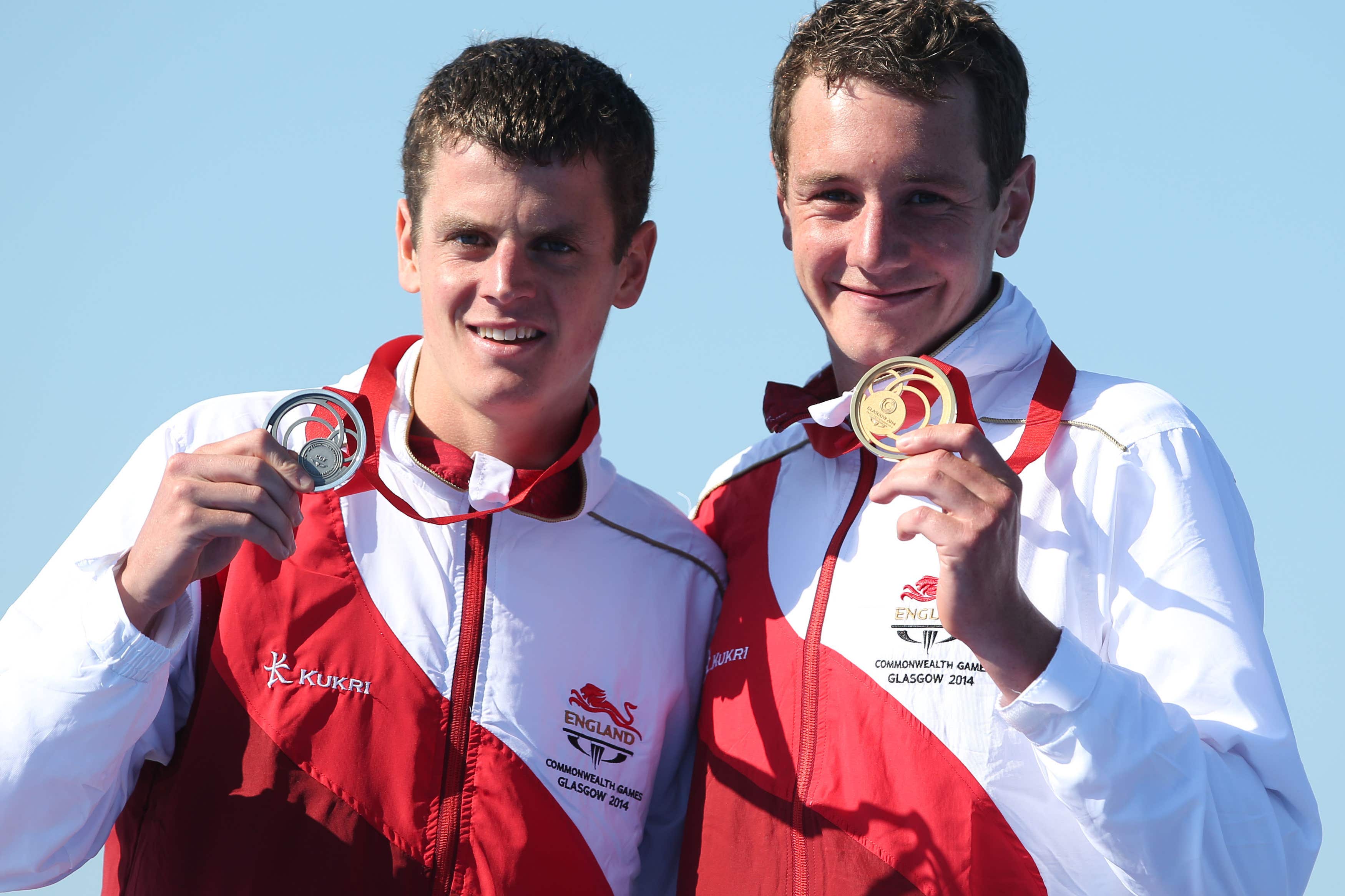 Alistair and Jonny Brownlee finished first and second in the Triathlon in the 2014 Commonwealth Games (Andrew Milligan/PA)