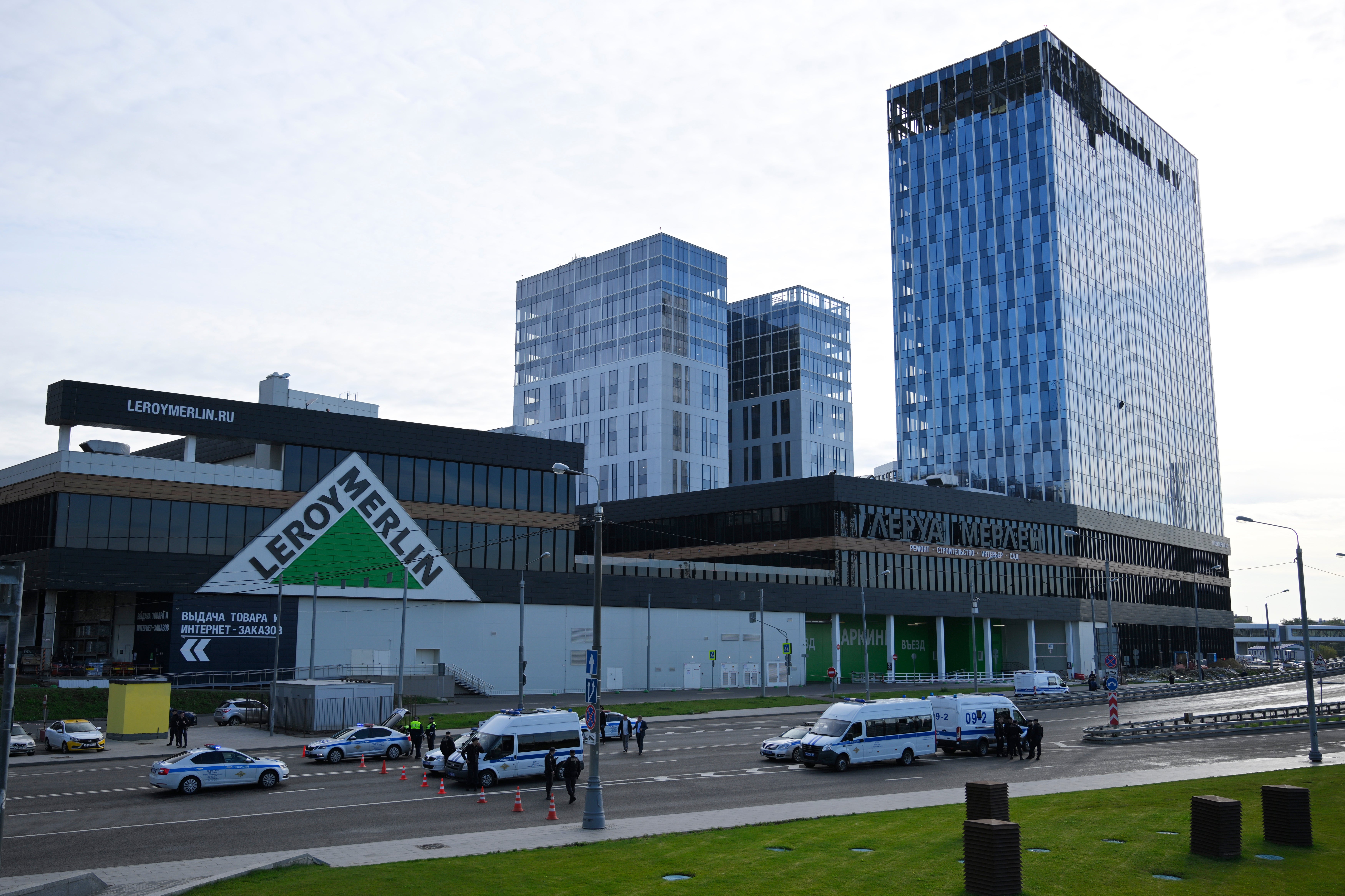 Russia Ukraine Drone Attack