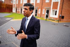 Rishi Sunak hits out at ‘top-down targets’ on housebuilding