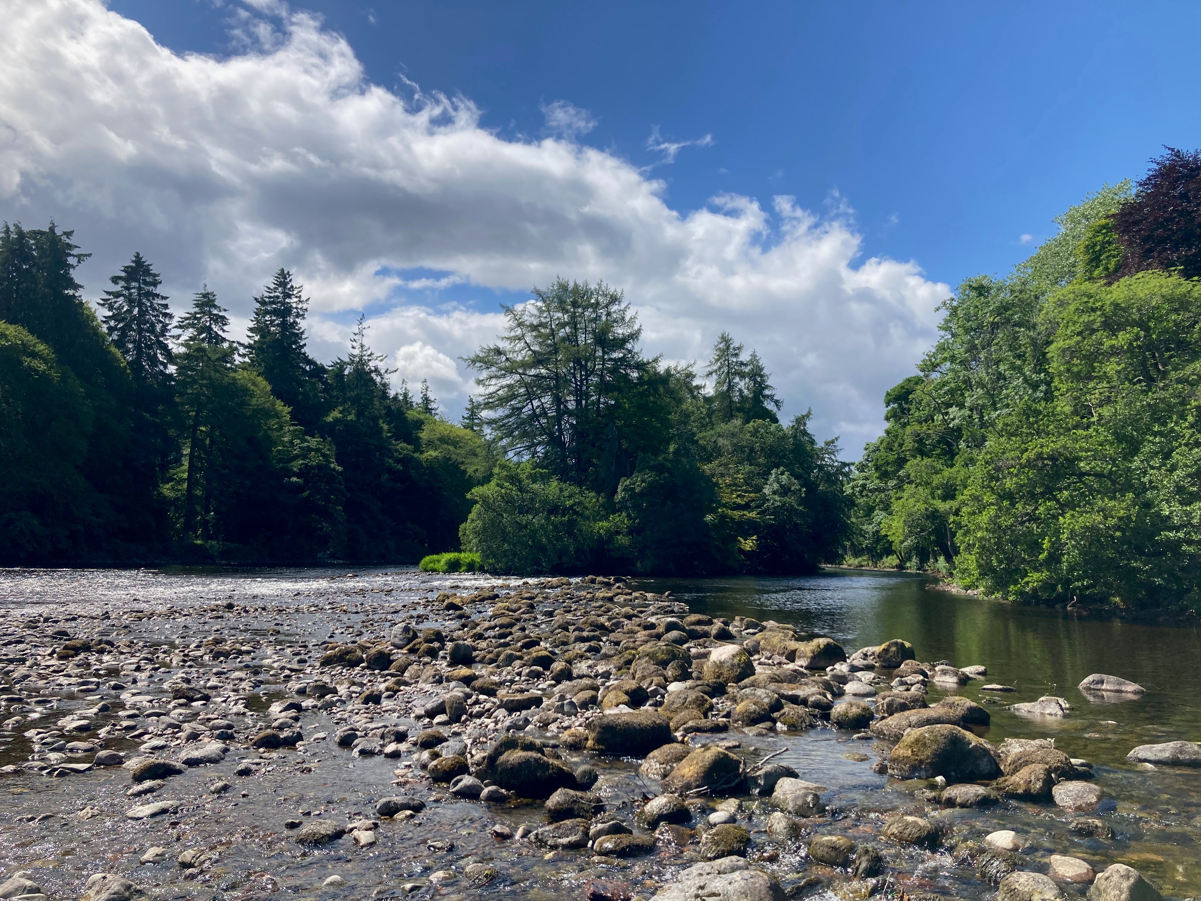 The River Ness and Ness Islands