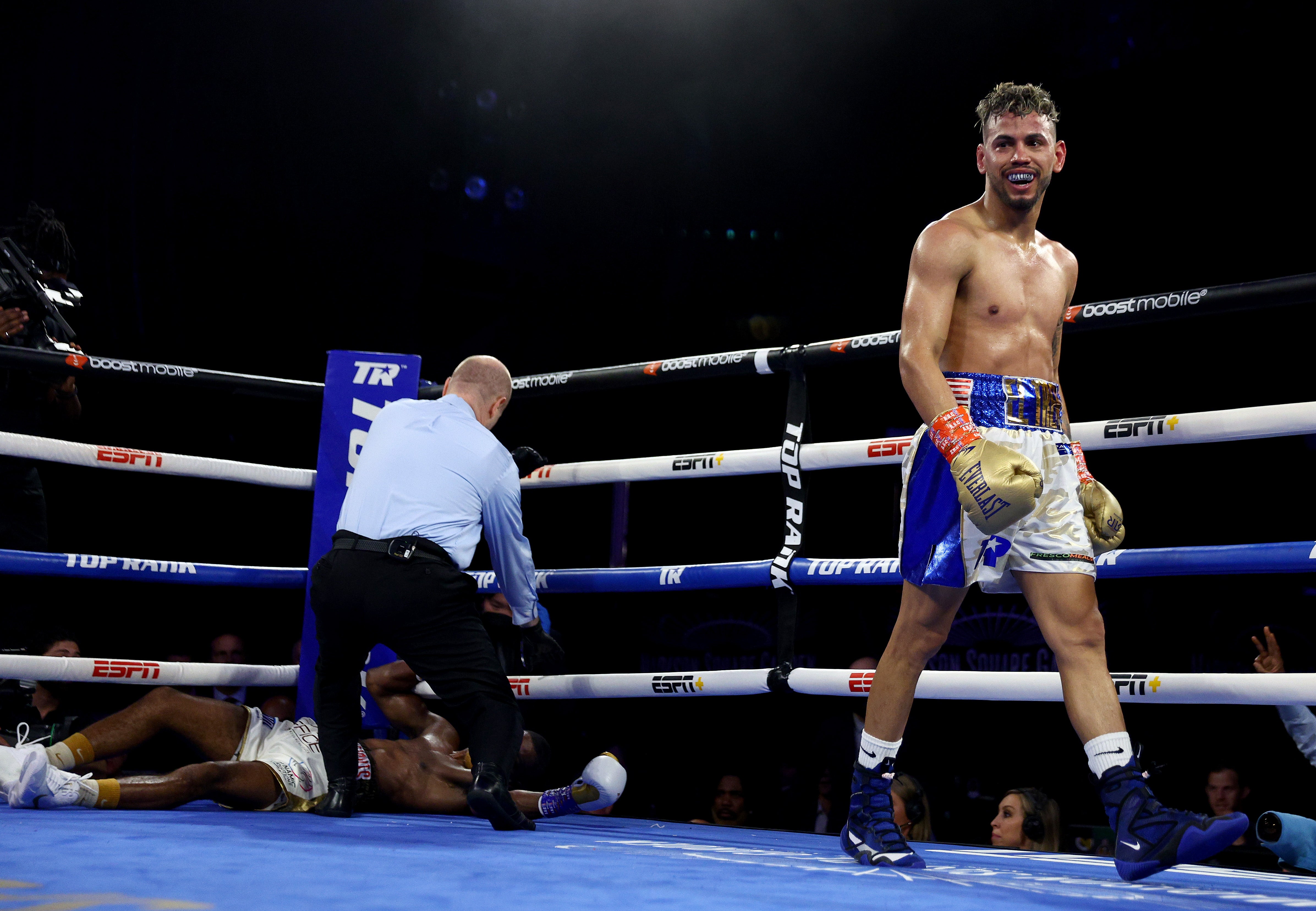 Robeisy Ramirez after knocking out Abraham Nova last June