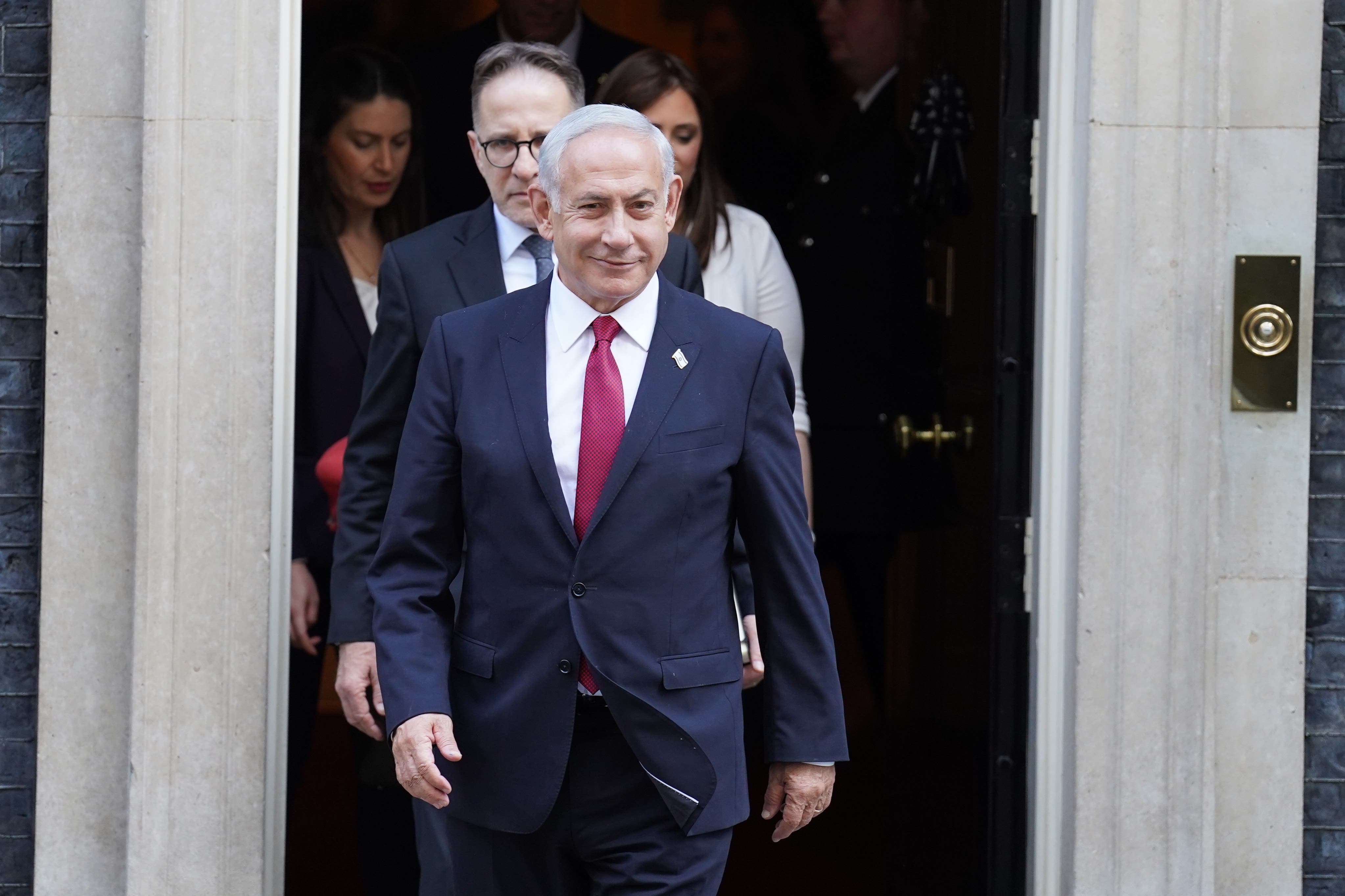 Israeli prime minister Benjamin Netanyahu (Stefan Rousseau/PA)