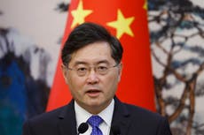 China replaces foreign minister Qin Gang – who hasn’t been seen in public for weeks