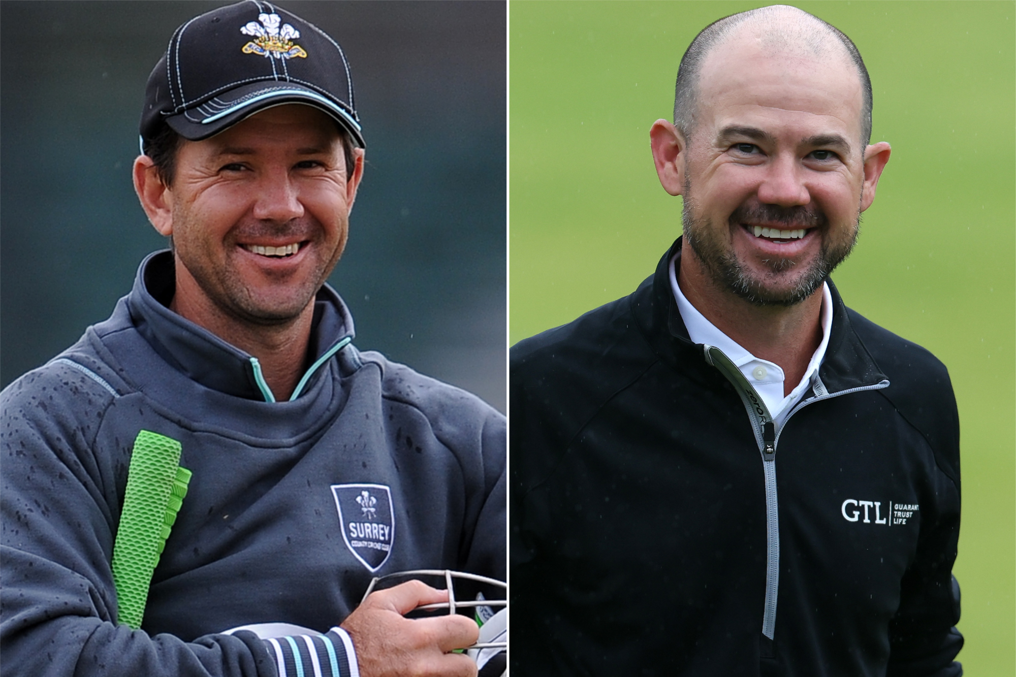 Ricky Ponting looks like Brian Harman (PA)