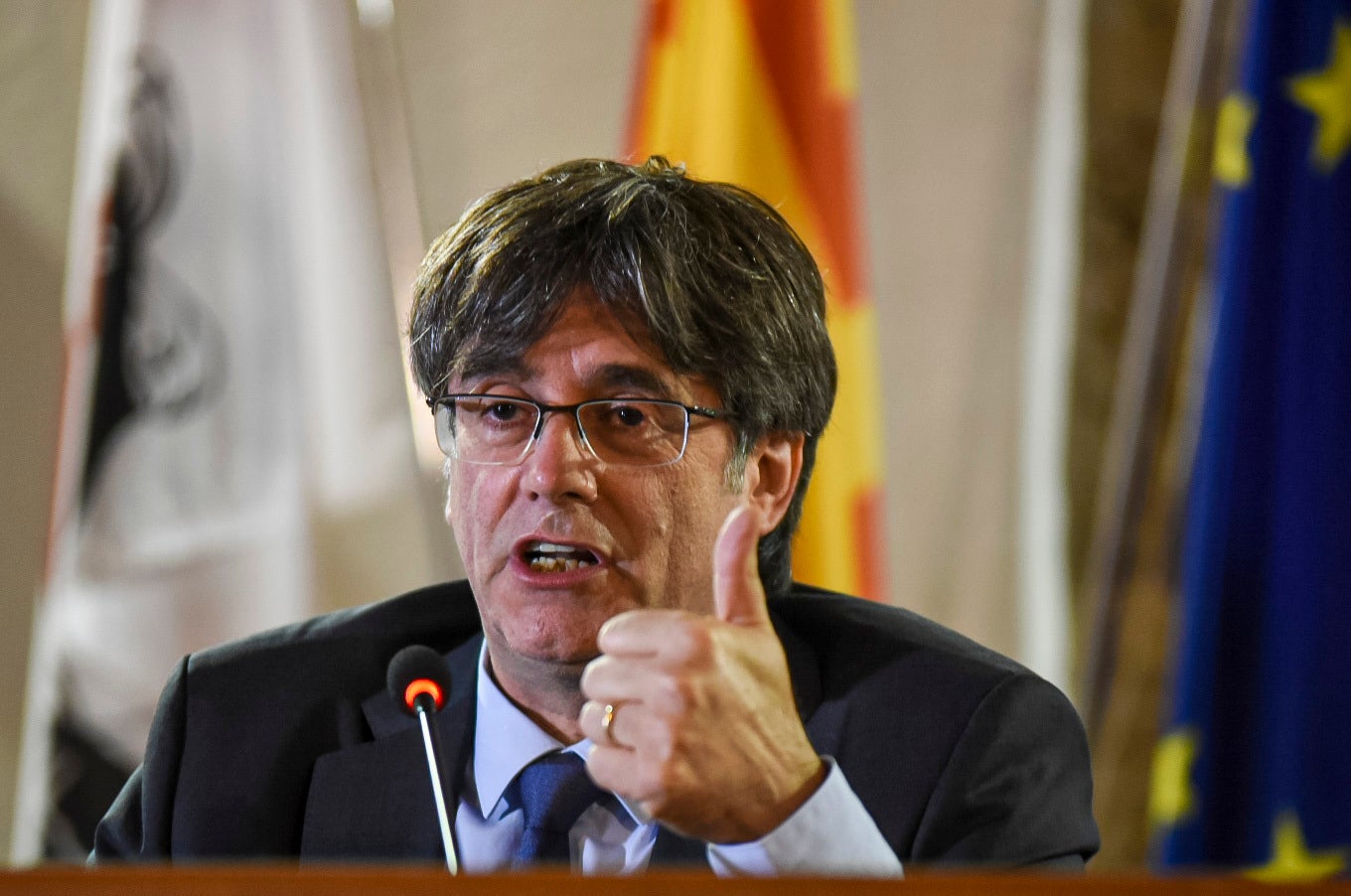 Spain Catalonia Puigdemont