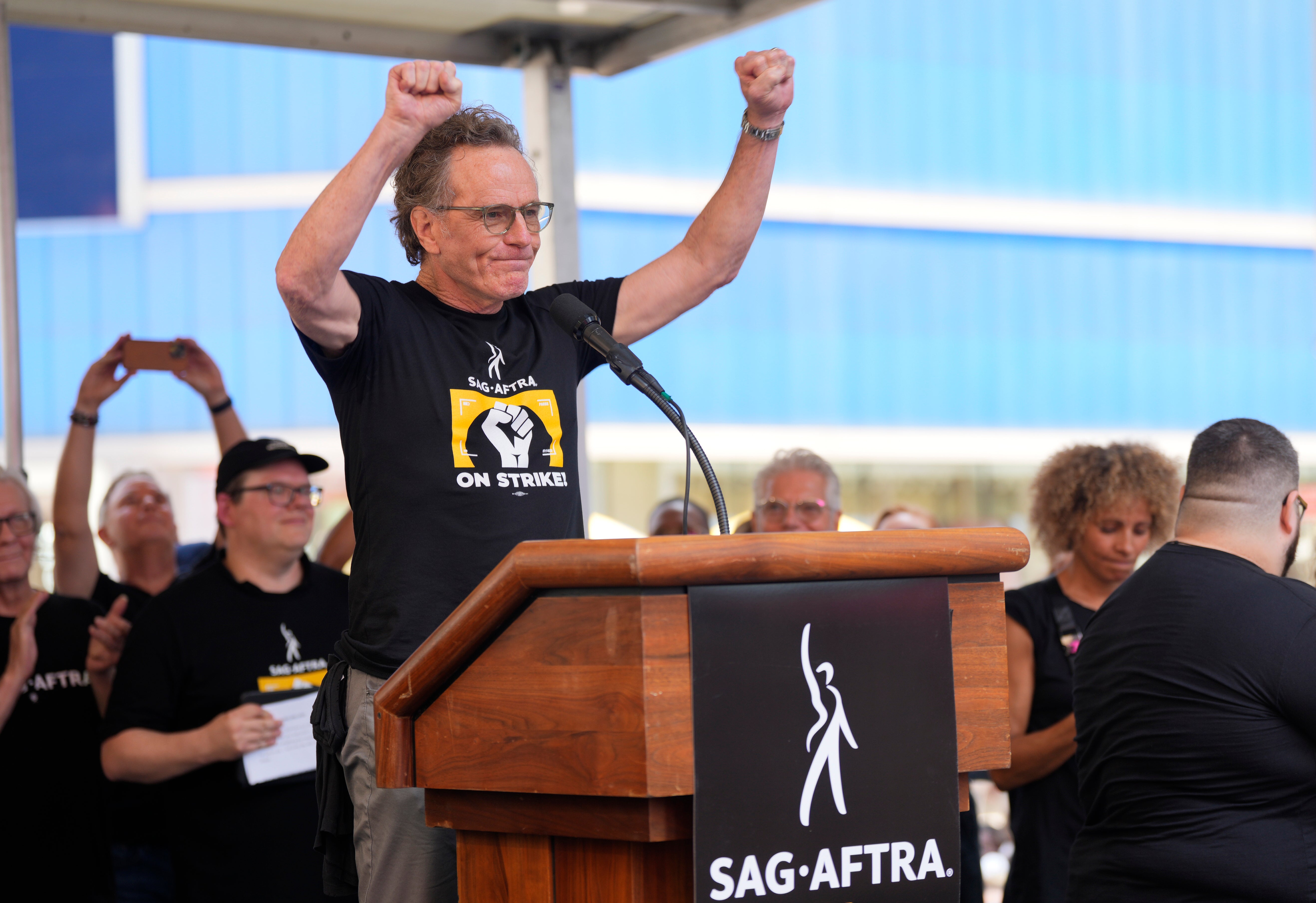 SAG-AFTRA "Rock the City for a Fair Contract" Rally