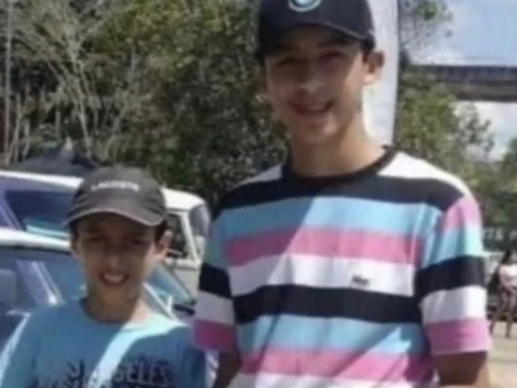 Gustavo Bernardo Leal, 15, and Gabriel Bernardo Leal, 11, tragically drowned off the coast of Brazil