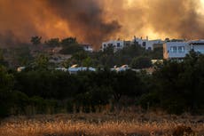 Britons tell of ‘terrifying’ and ‘traumatic’ experiences amid Rhodes wildfires