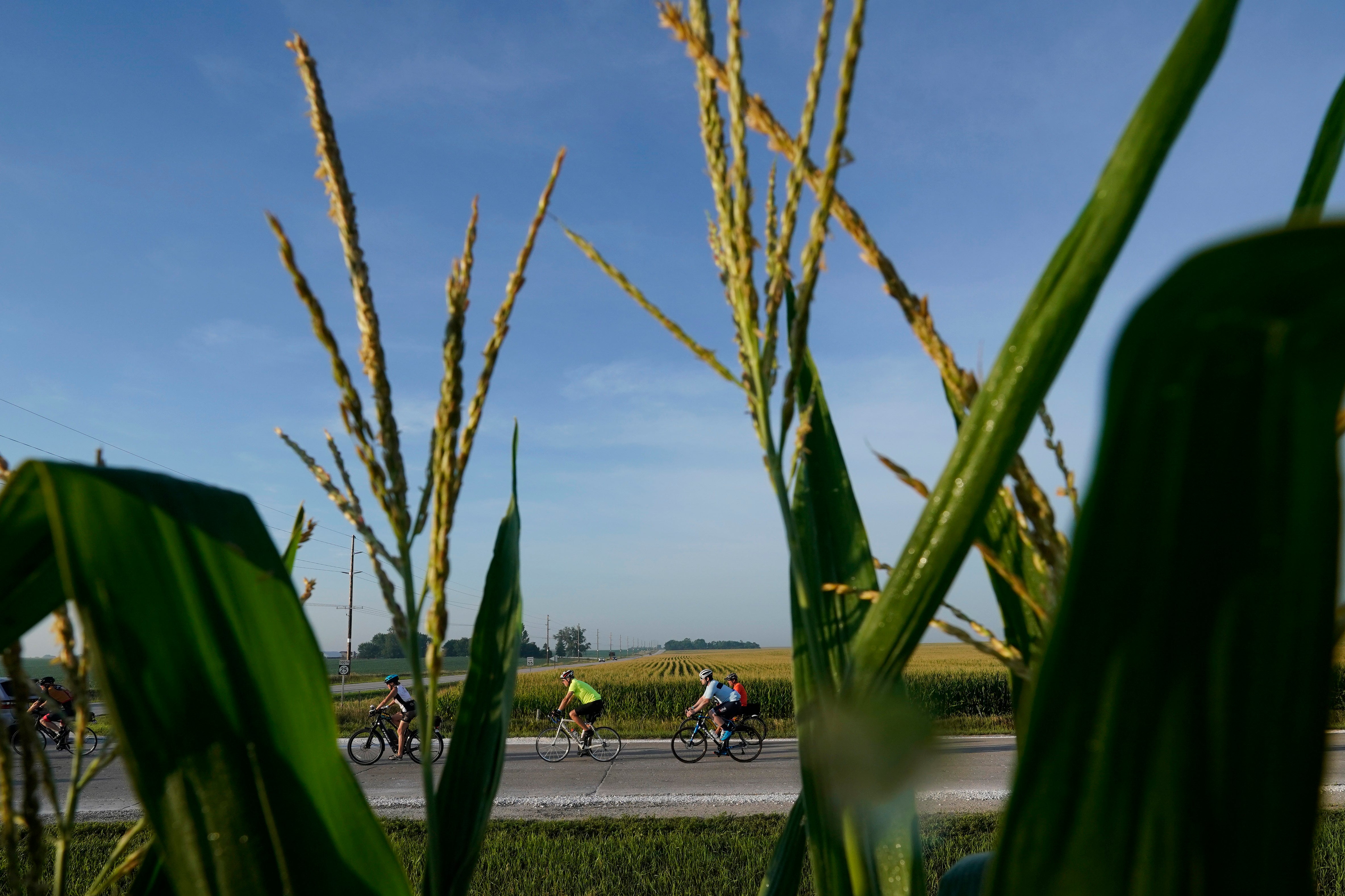 APTOPIX Iowa RAGBRAI What It Takes