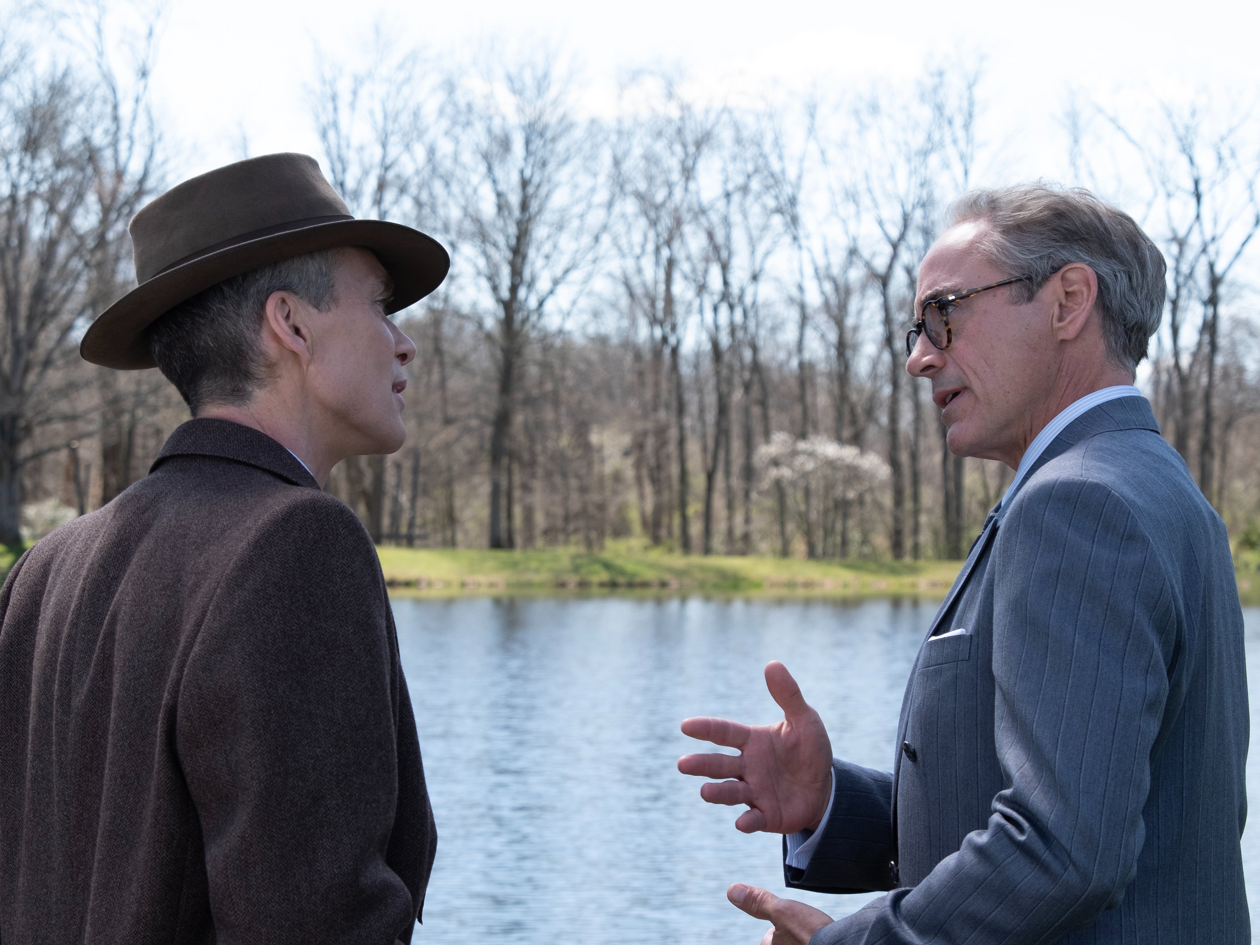 Cillian Murphy (left) and Robert Downey Jr in ‘Oppenheimer’