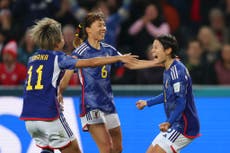 Women’s World Cup 2023 LIVE: Japan and Spain in action before Ireland vs Canada