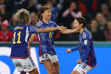 Women’s World Cup 2023 LIVE: Japan and Spain in action before Ireland vs Canada