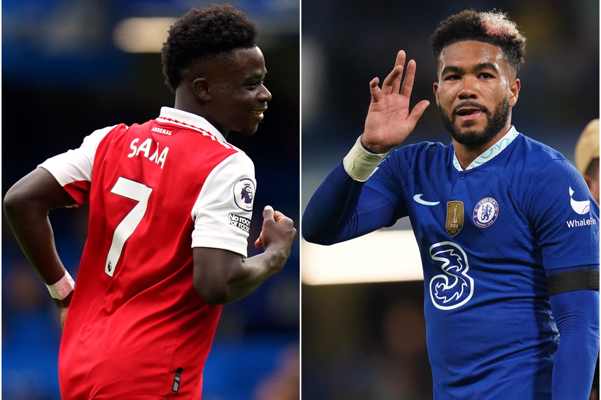 Chelsea and Arsenal led the academies developing last season’s top-flight players (John Walton/Adam Davy/PA)