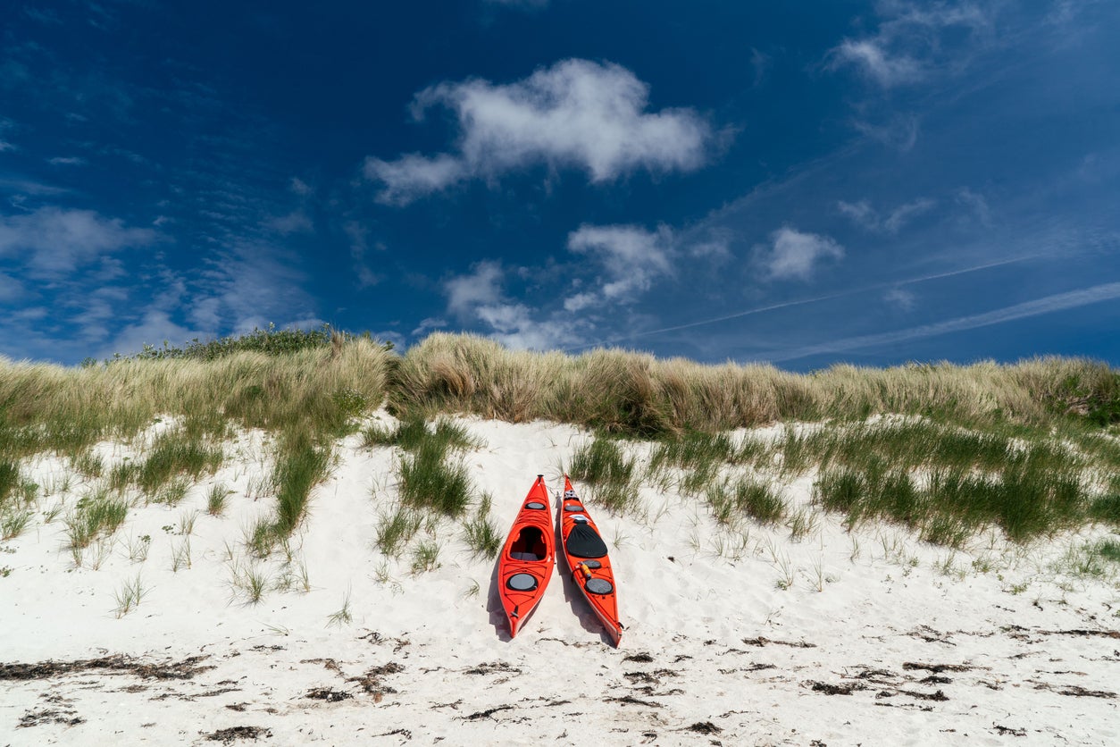 Kayaking is just one of several options for water sports