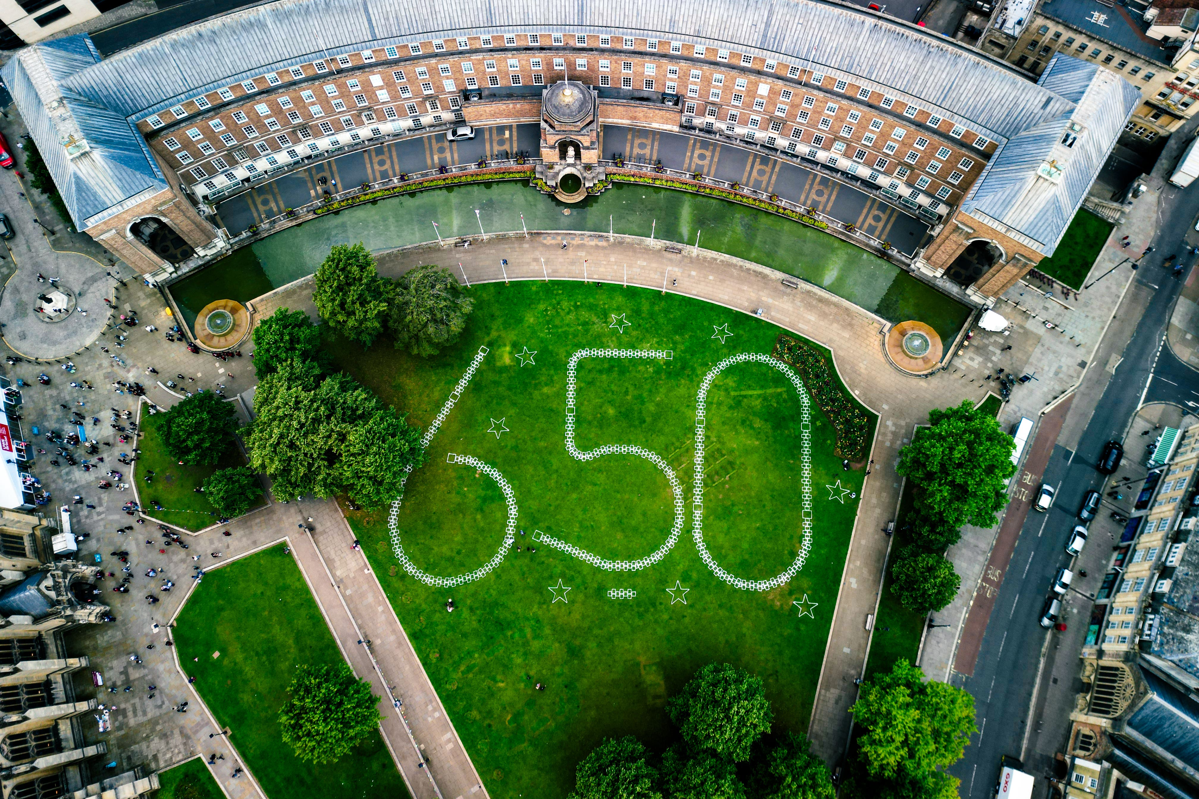 The hopscotch trails are situated in Bristol (Under The Wing Productions/PA)