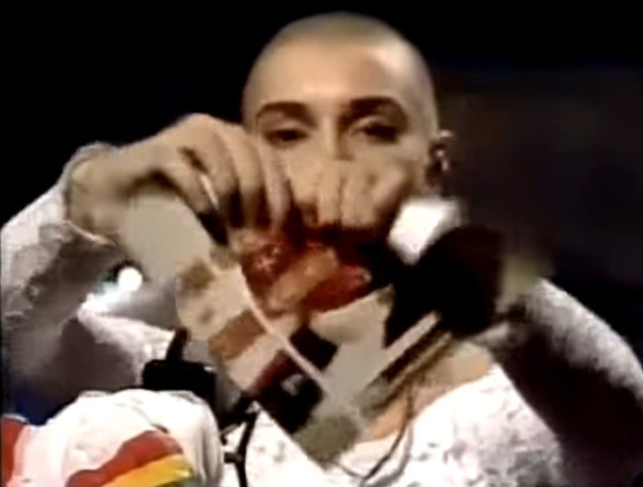 Sinead O’Connor on ‘Saturday Night Live’ in 1992