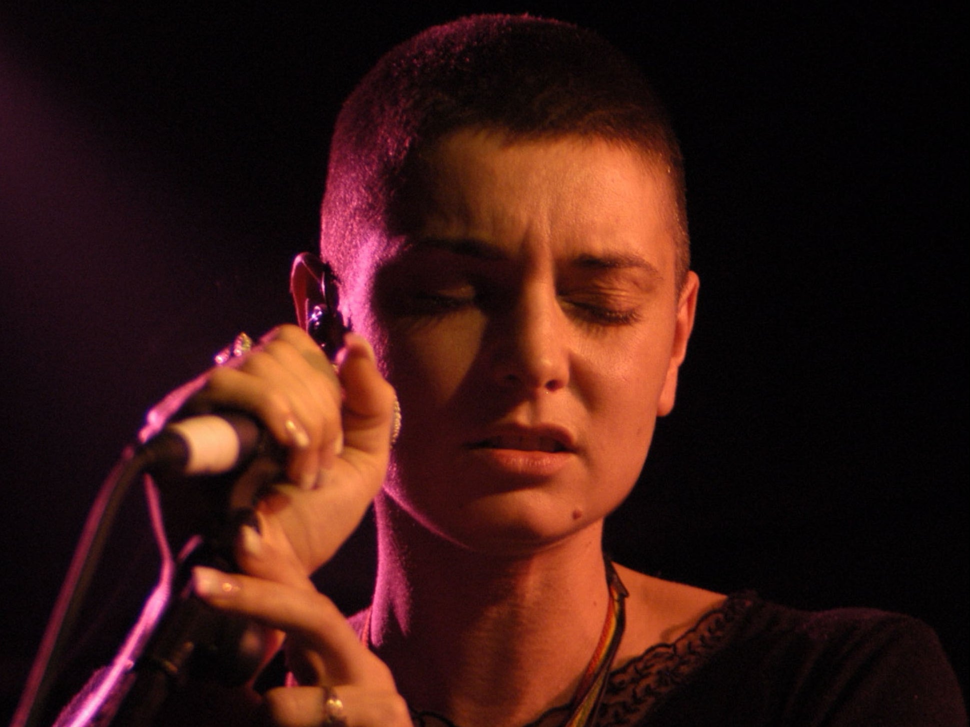 Irish musician Sinead O’Connor