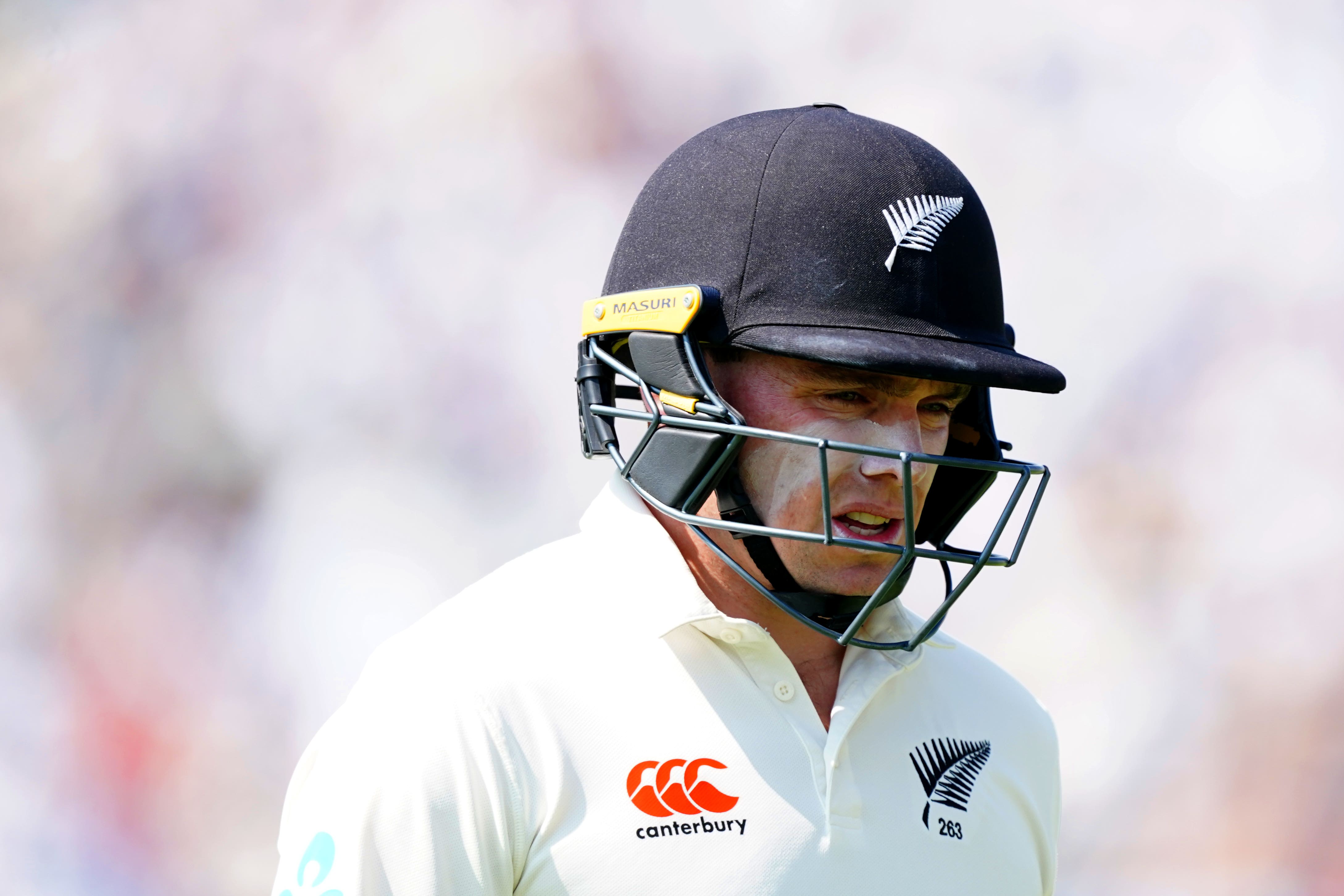 Surrey’s New Zealand batter Tom Latham was dismissed for 99 on the second day against Somerset in Taunton (Mike Egerton/PA)