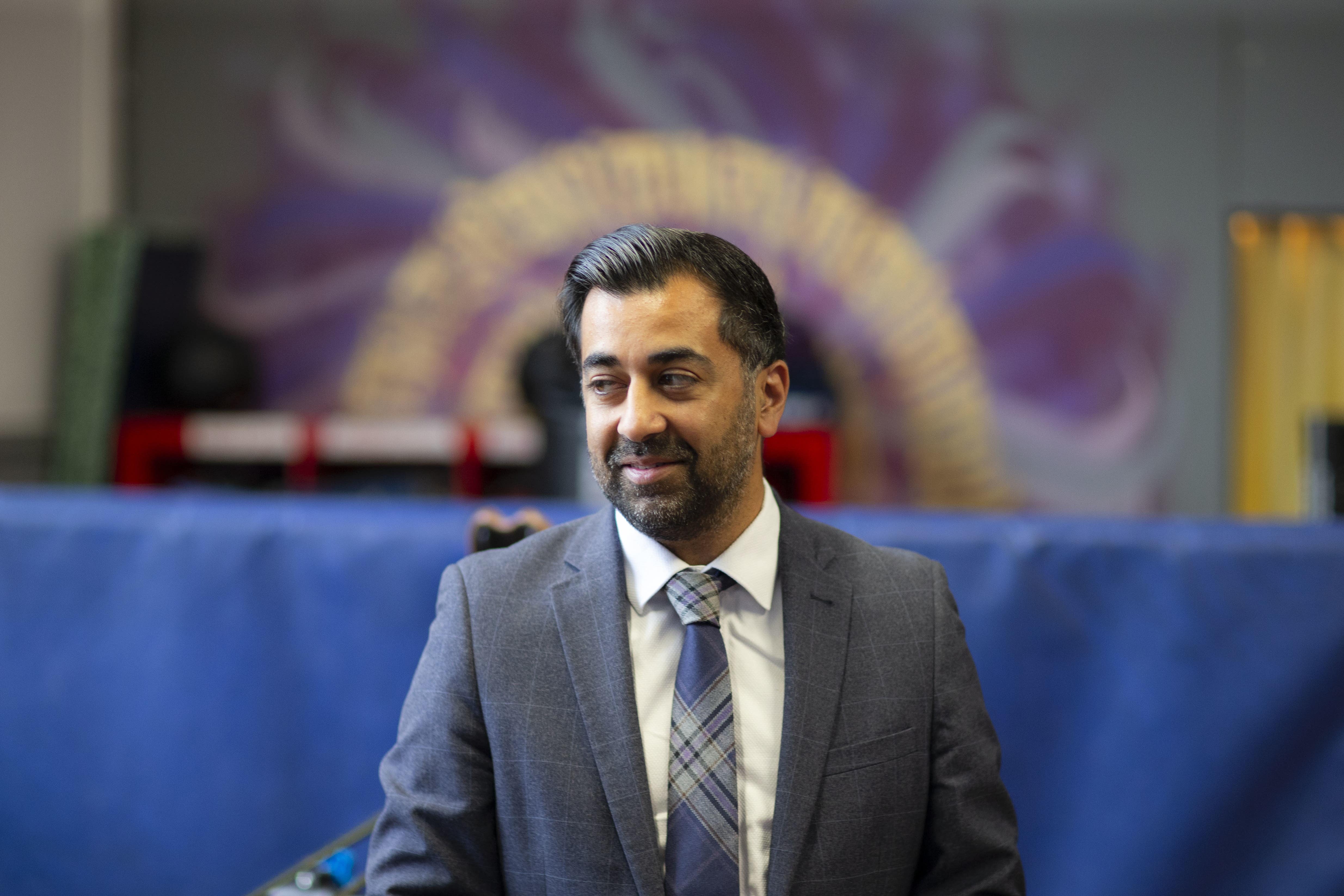 Humza Yousaf will reveal future plans for Scottish citizenship in the event of independence (Colin Templeton/PA)