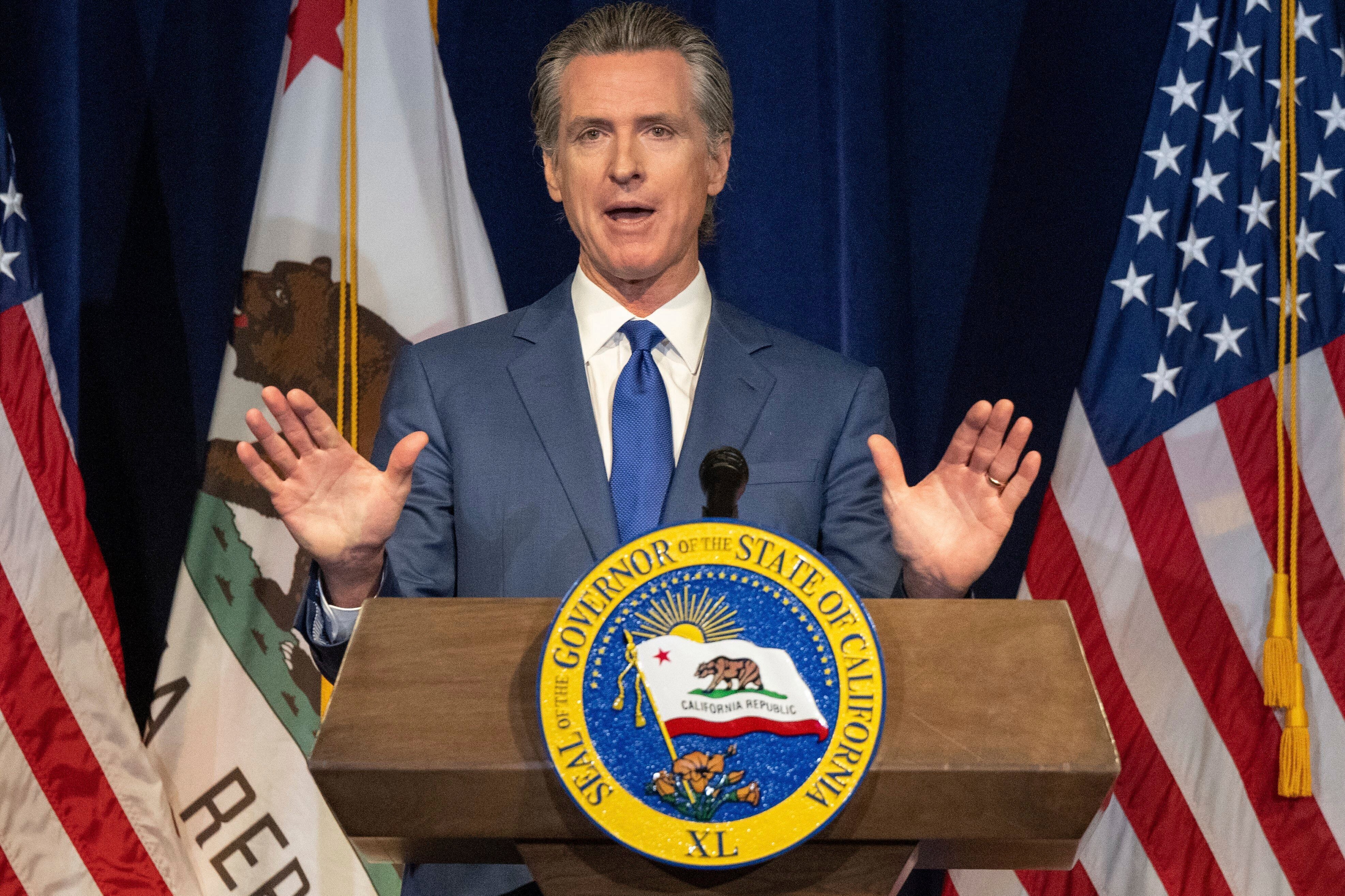 Hollywood Strikes Newsom