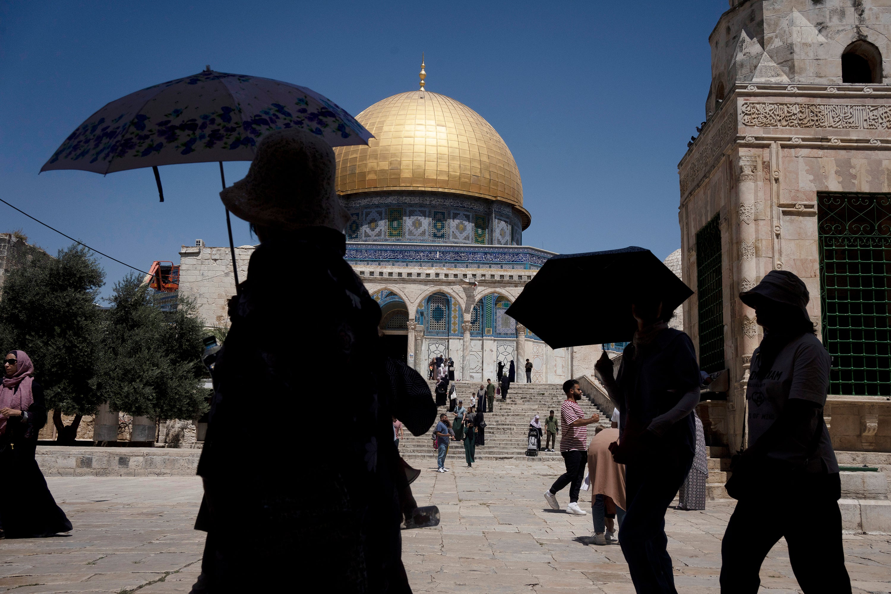 Israel Palestinians Weather