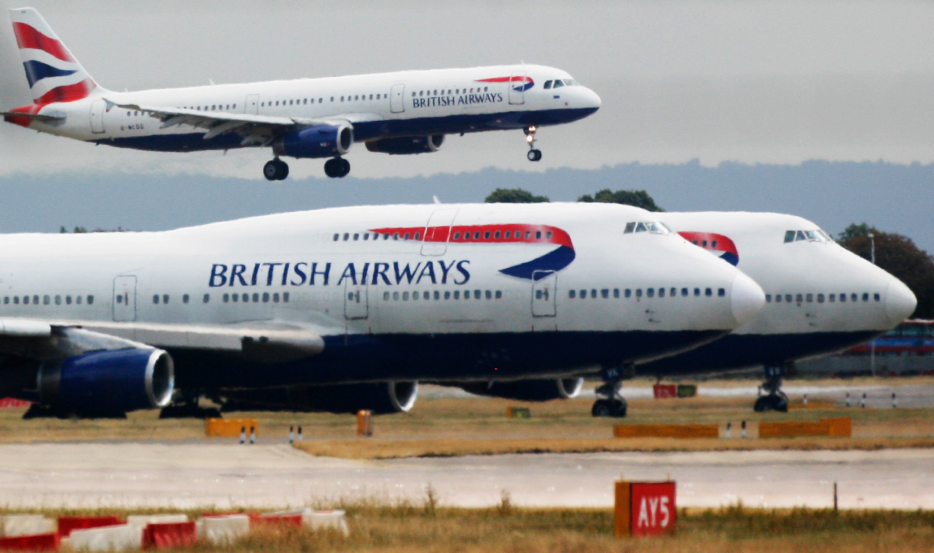 British Airways has apologised after the incident