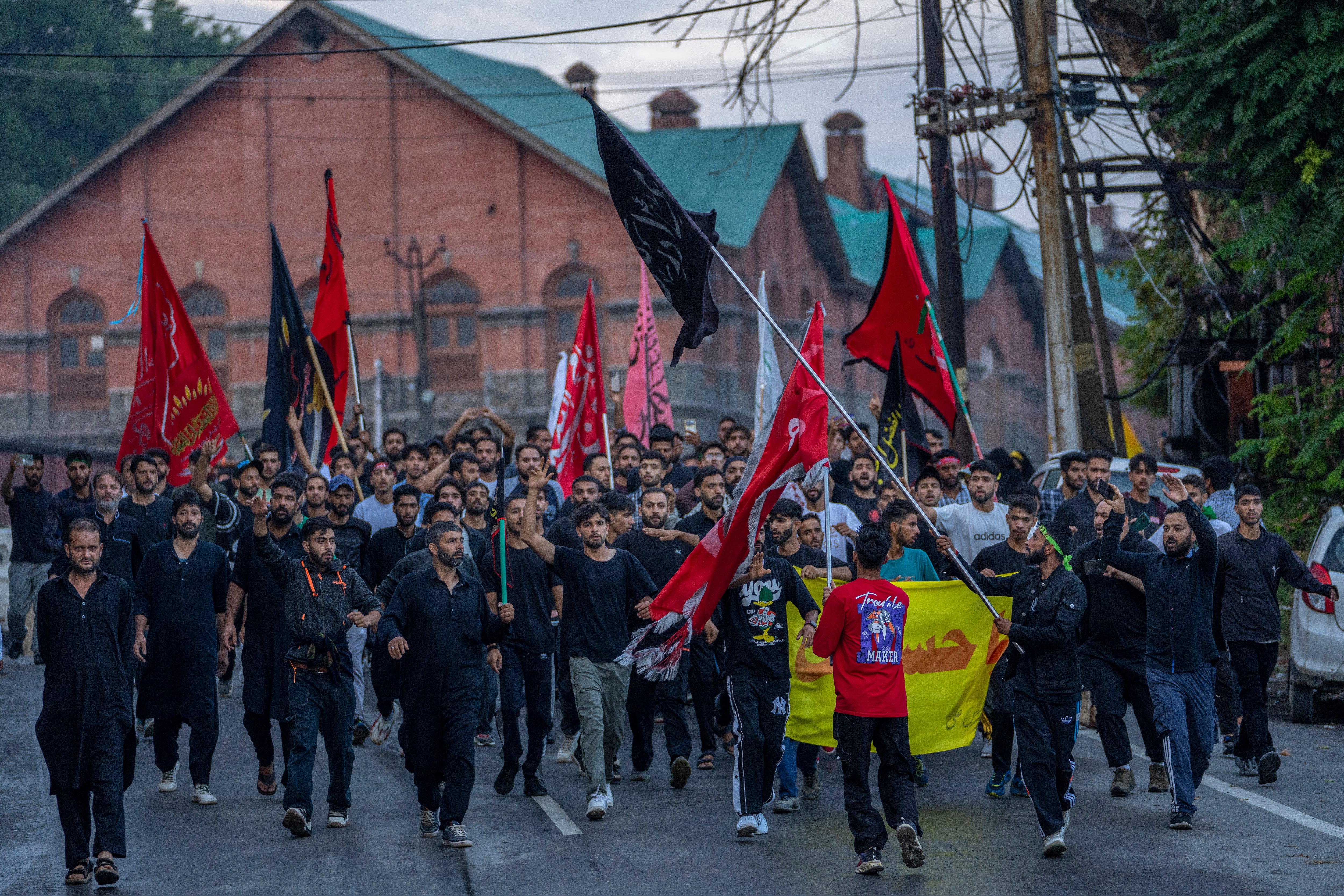 India Kashmir Muharram Procession