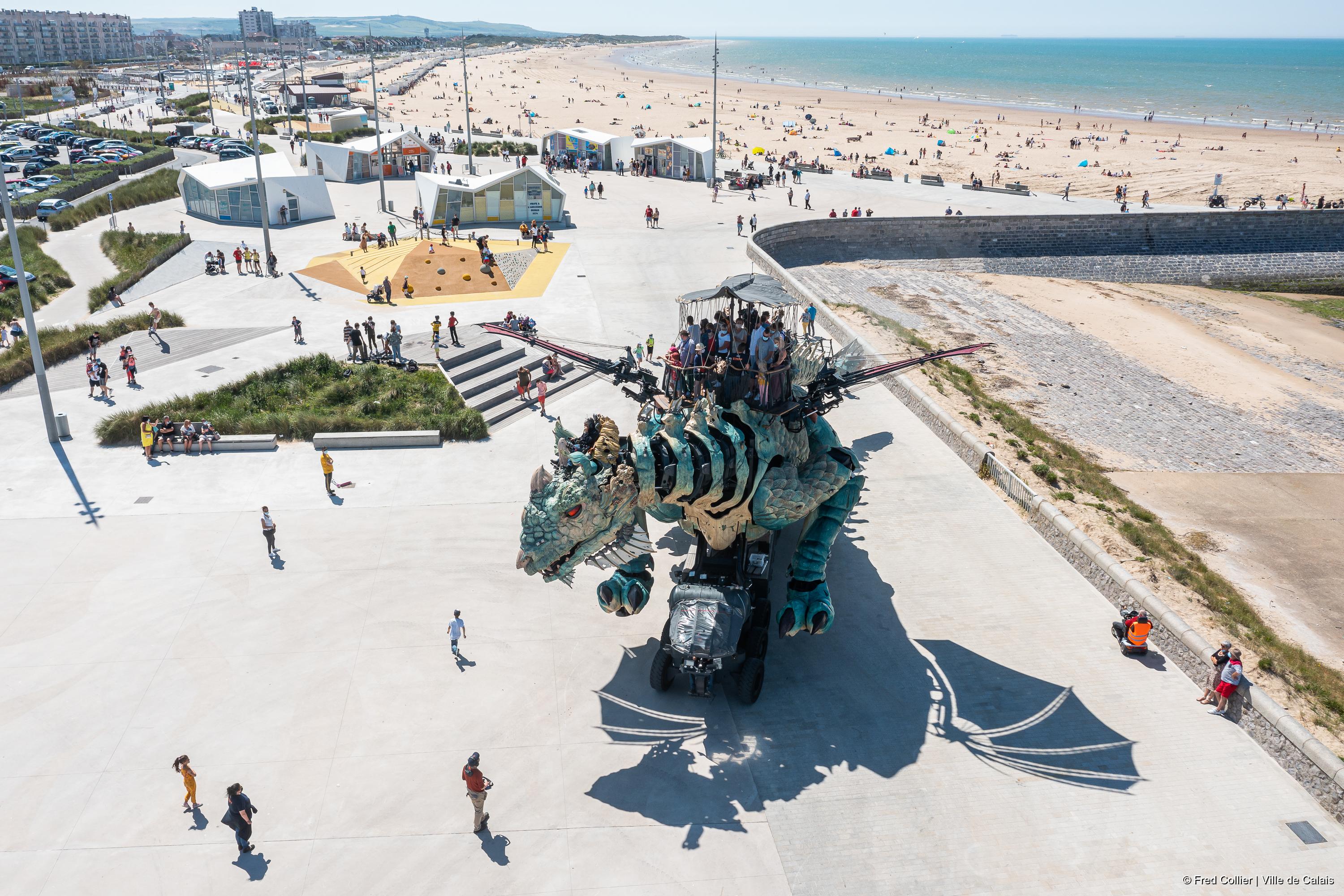 The Calais Dragon is an innovative way to experience the city